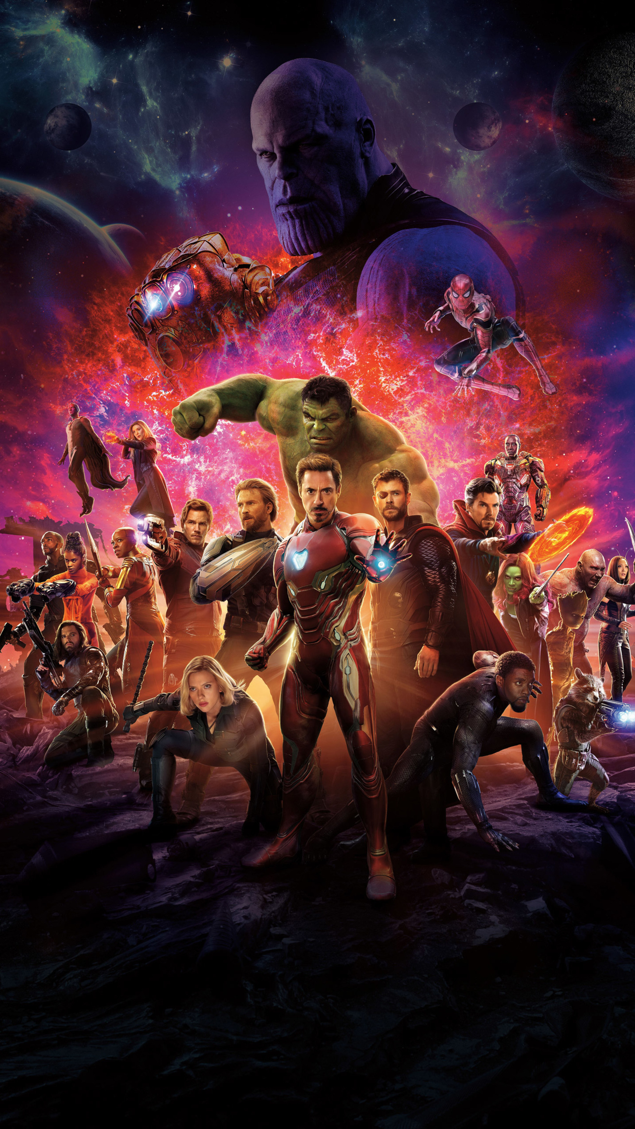 Avengers Infinity War, International, Posters, Action-Packed, 2160x3840 4K Phone