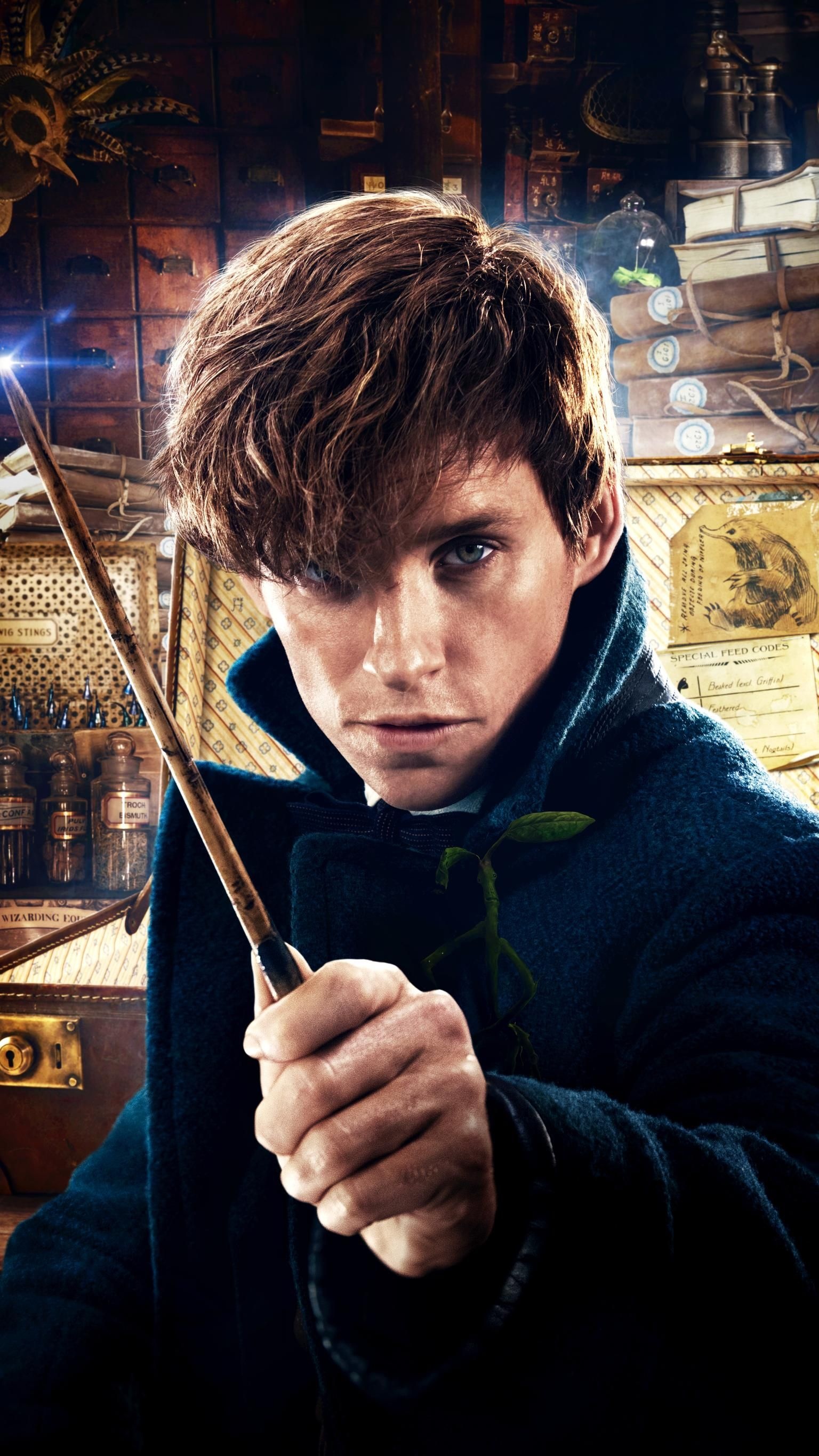 David Yates, Fantastic Beasts and Where to Find Them, Movie stills, Harry Potter connection, 1540x2740 HD Phone