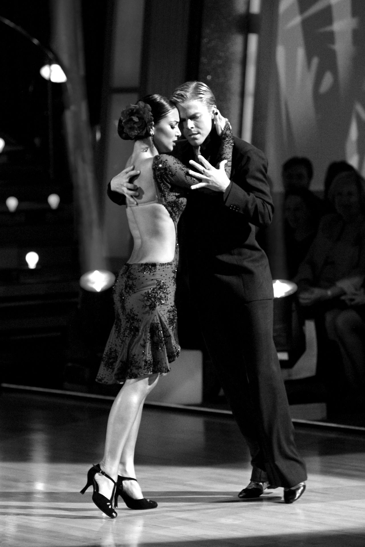 Argentine Tango: Monochromic, Ballroom dancing, A style of dance as sexy as it is passionate, Latin dance. 1280x1920 HD Background.
