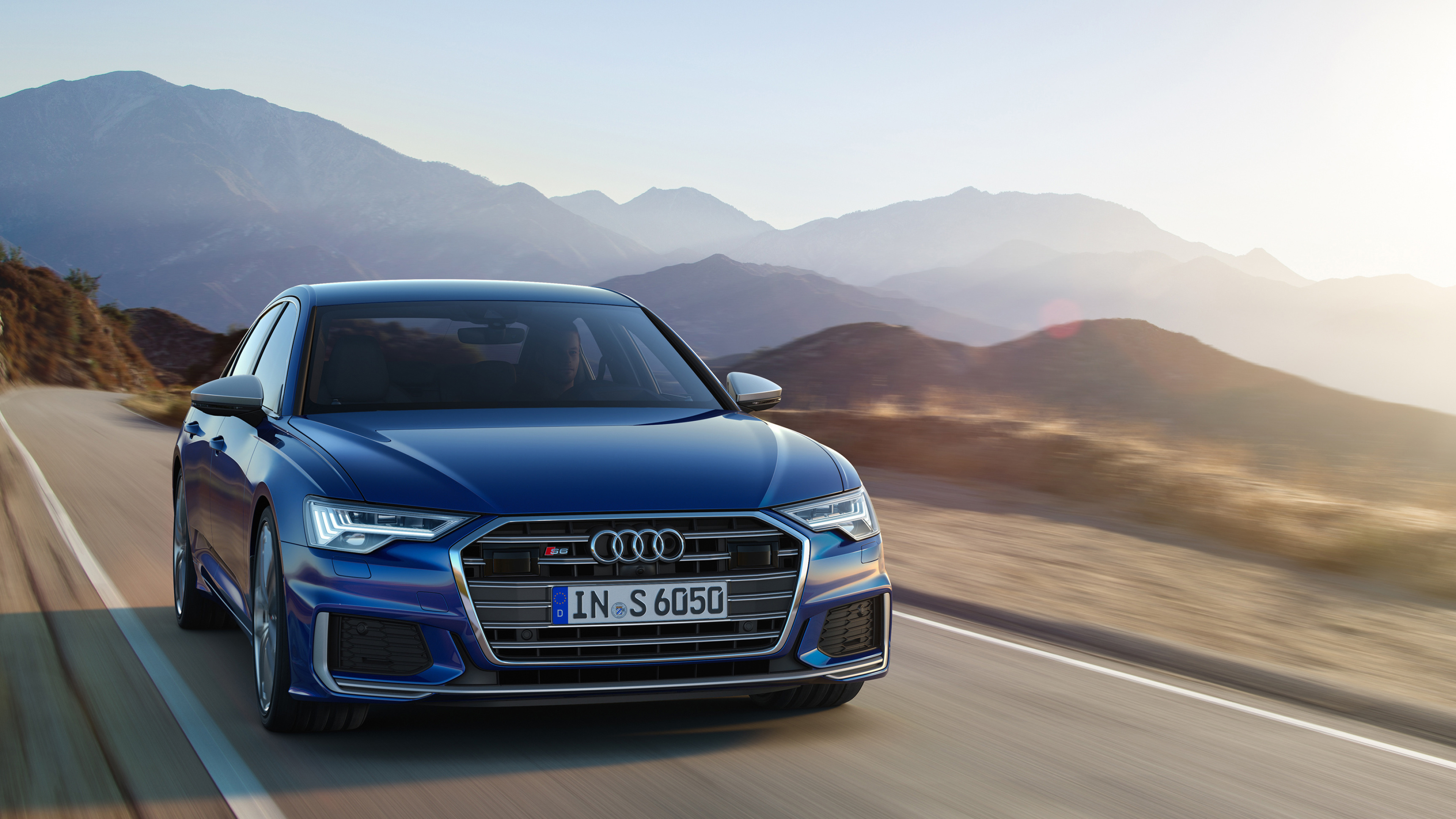 Audi S6, High-performance sedan, Advanced technology, Dynamic driving experience, 3840x2160 4K Desktop