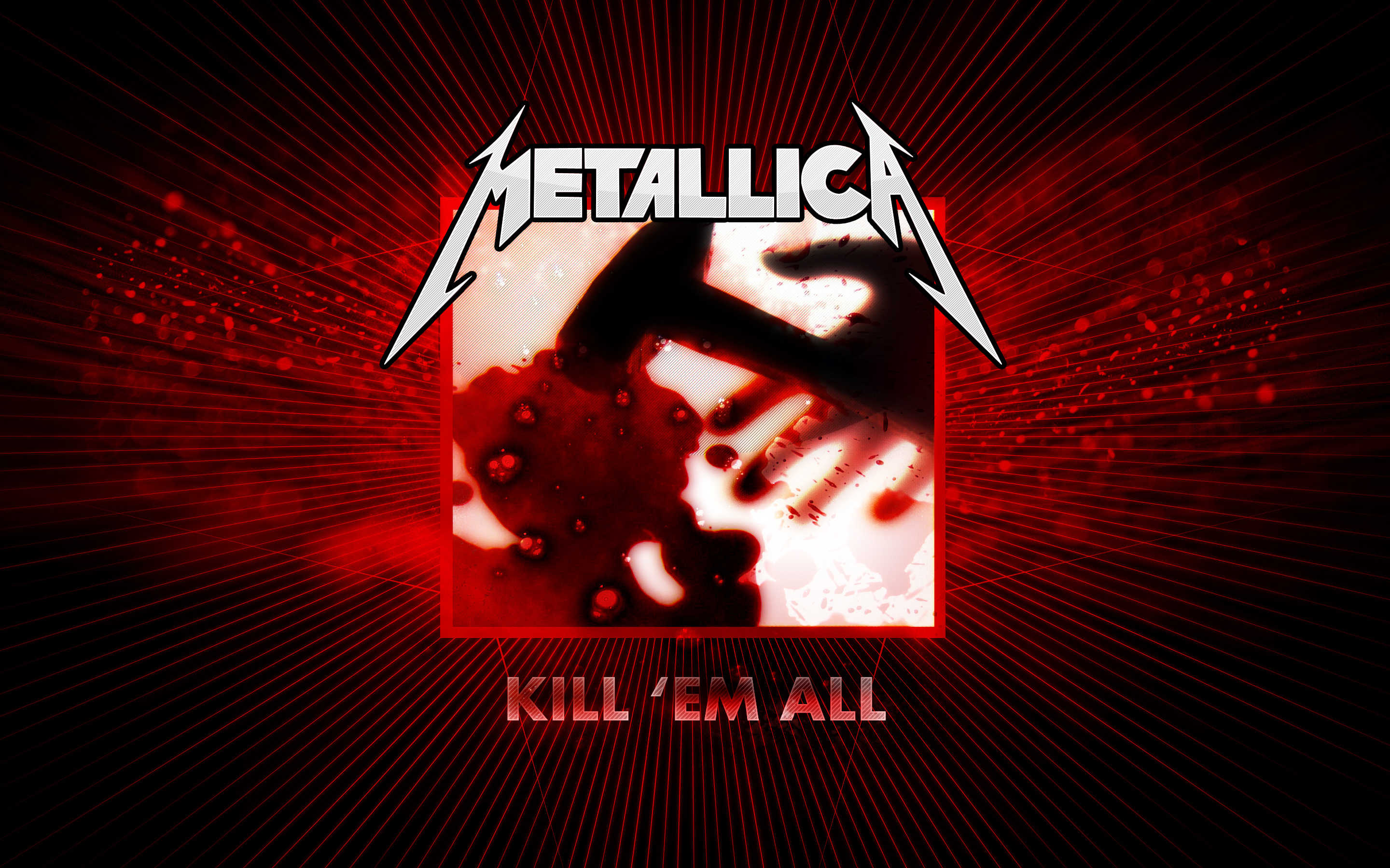 Metallica band, Thrash metal legacy, Hard rock influences, Iconic stage presence, 2880x1800 HD Desktop