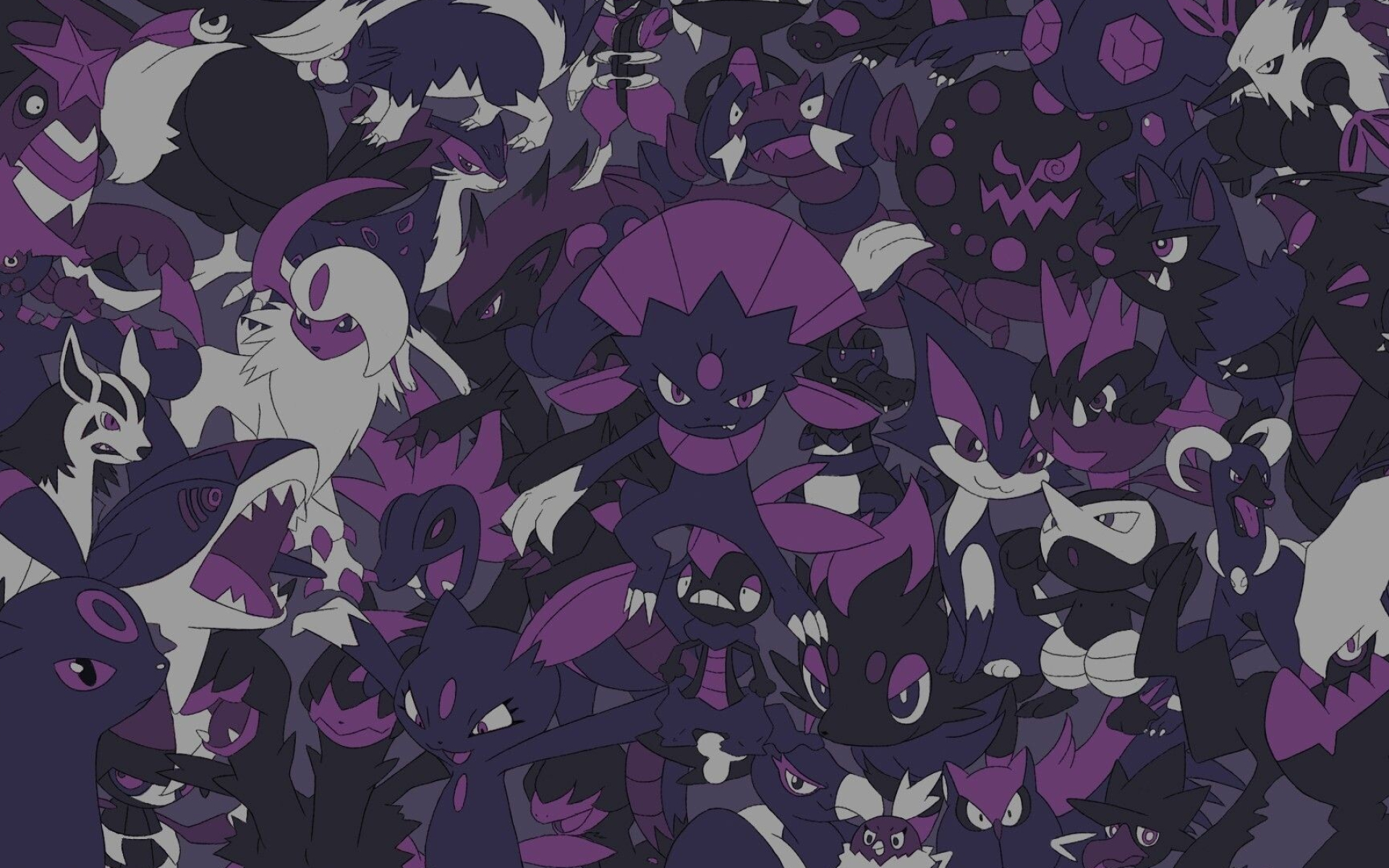 Ghost Pokemon: Gengar, A very mischievous, and at times, malicious species, The master of stealth. 1920x1200 HD Wallpaper.
