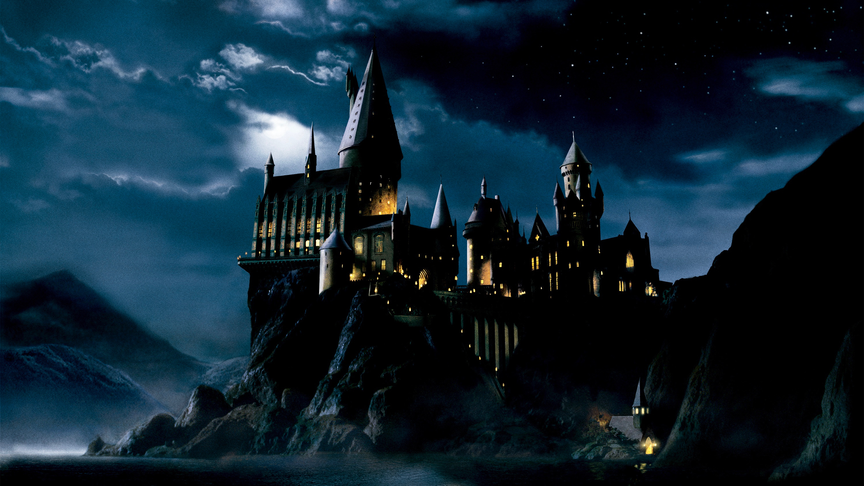 Hogwarts Castle movies, HD wallpapers, Magical ambiance, Iconic location, 3000x1690 HD Desktop