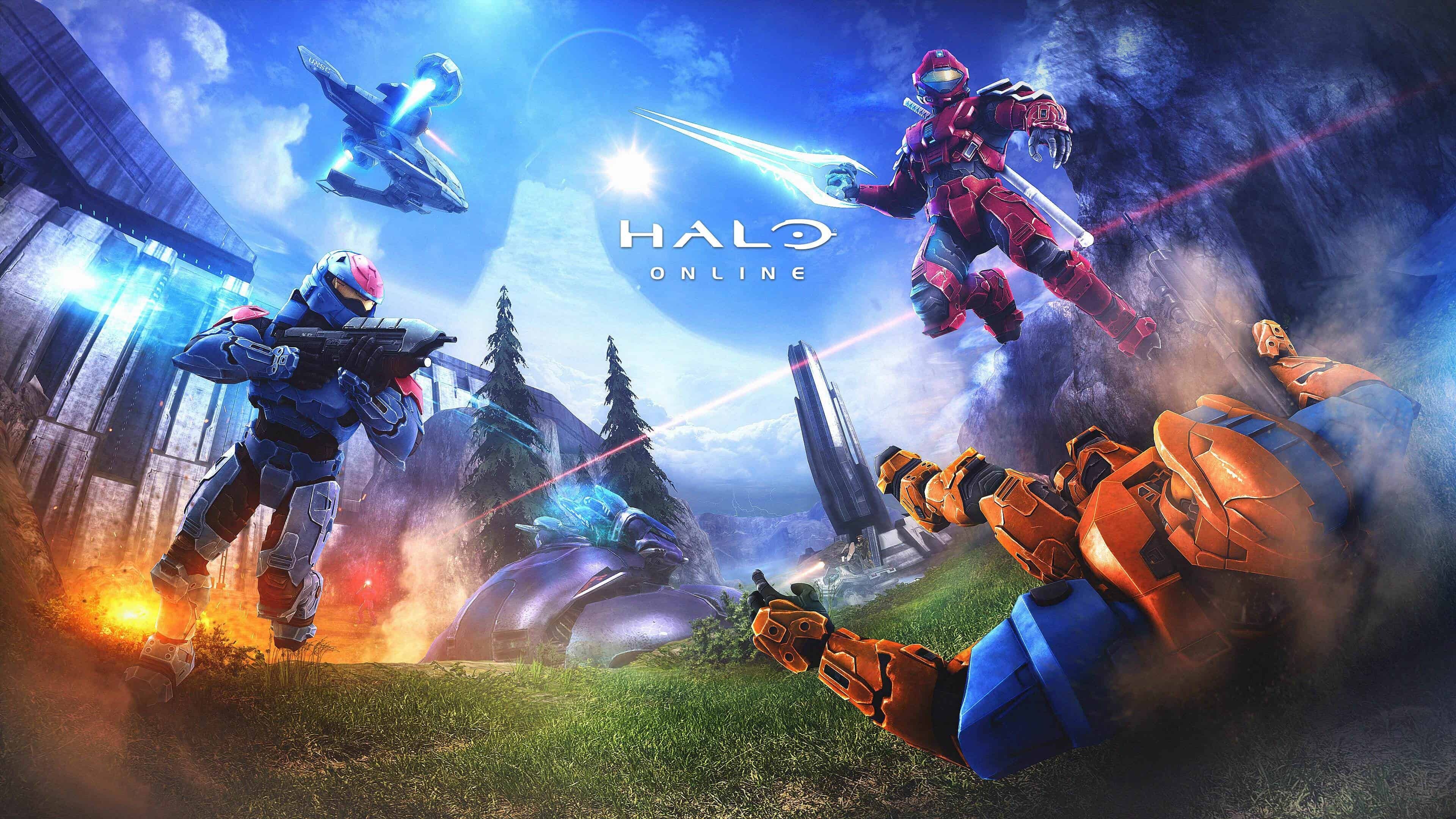 Halo, UHD 4K gaming wallpaper, Intense battles, Sci-fi excitement, 3840x2160 4K Desktop