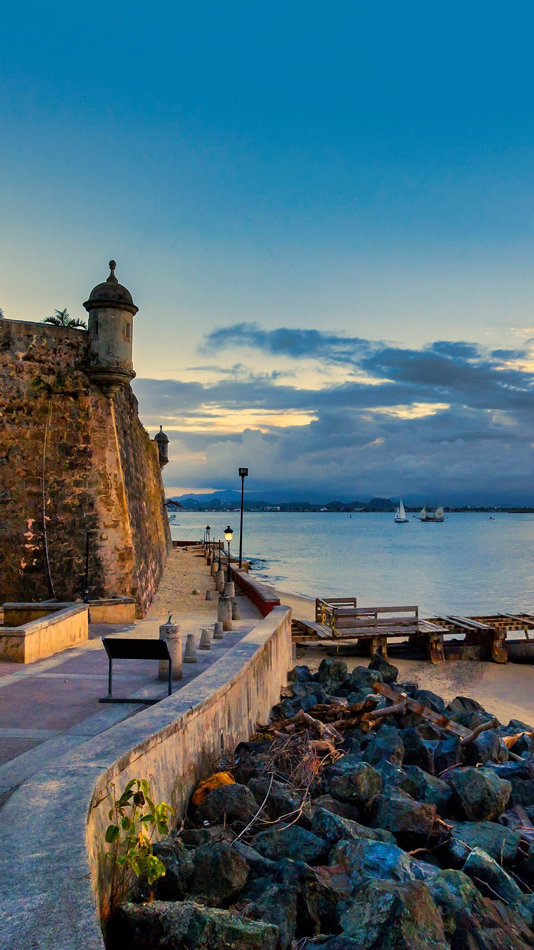 San Juan, Puerto Rico, Tropical paradise, Vibrant cityscape, Rich culture, 1080x1920 Full HD Phone