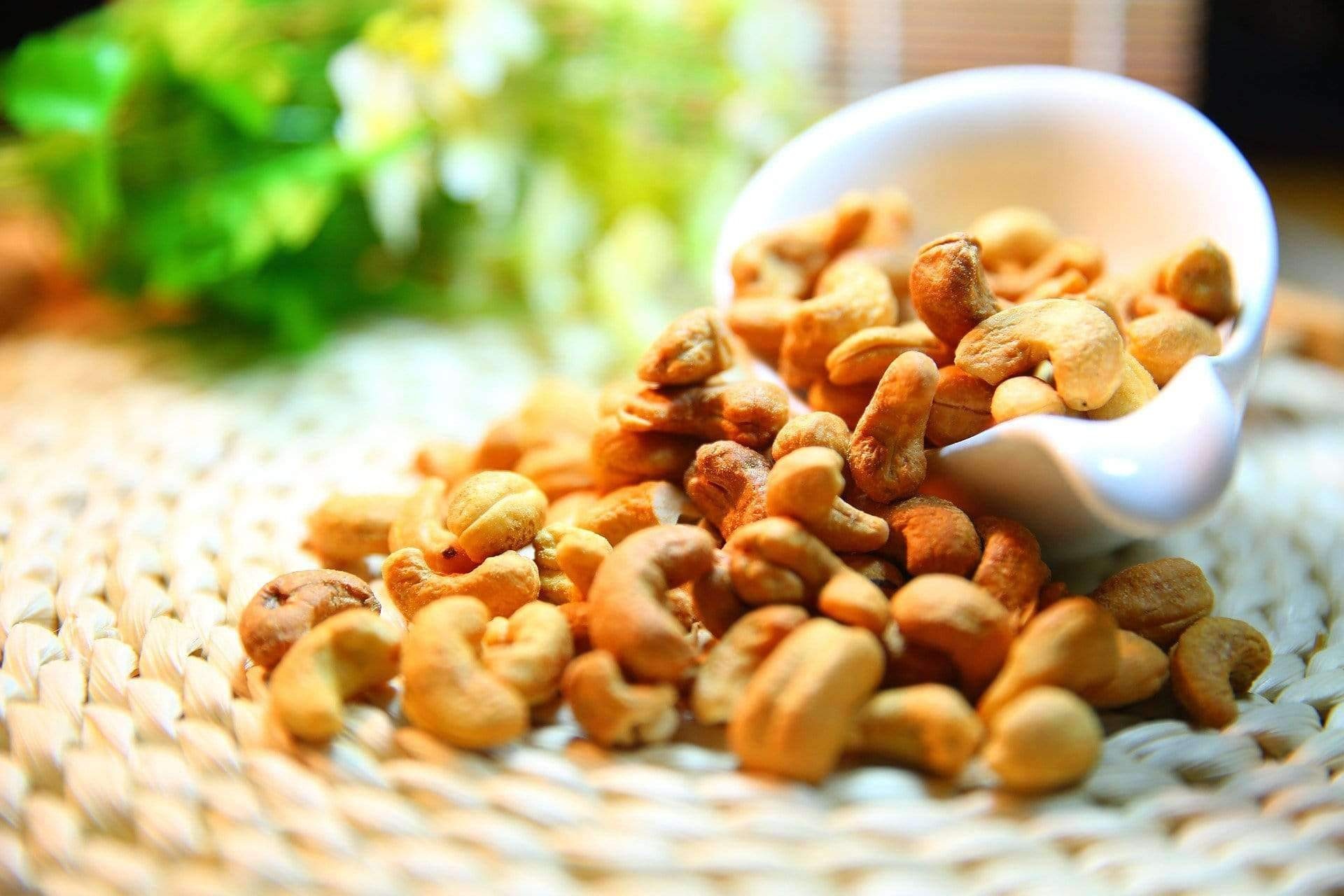 Cashew Nuts: A kidney-shaped seed sourced from the tropical tree, Cultivated in warm climates. 1920x1280 HD Wallpaper.