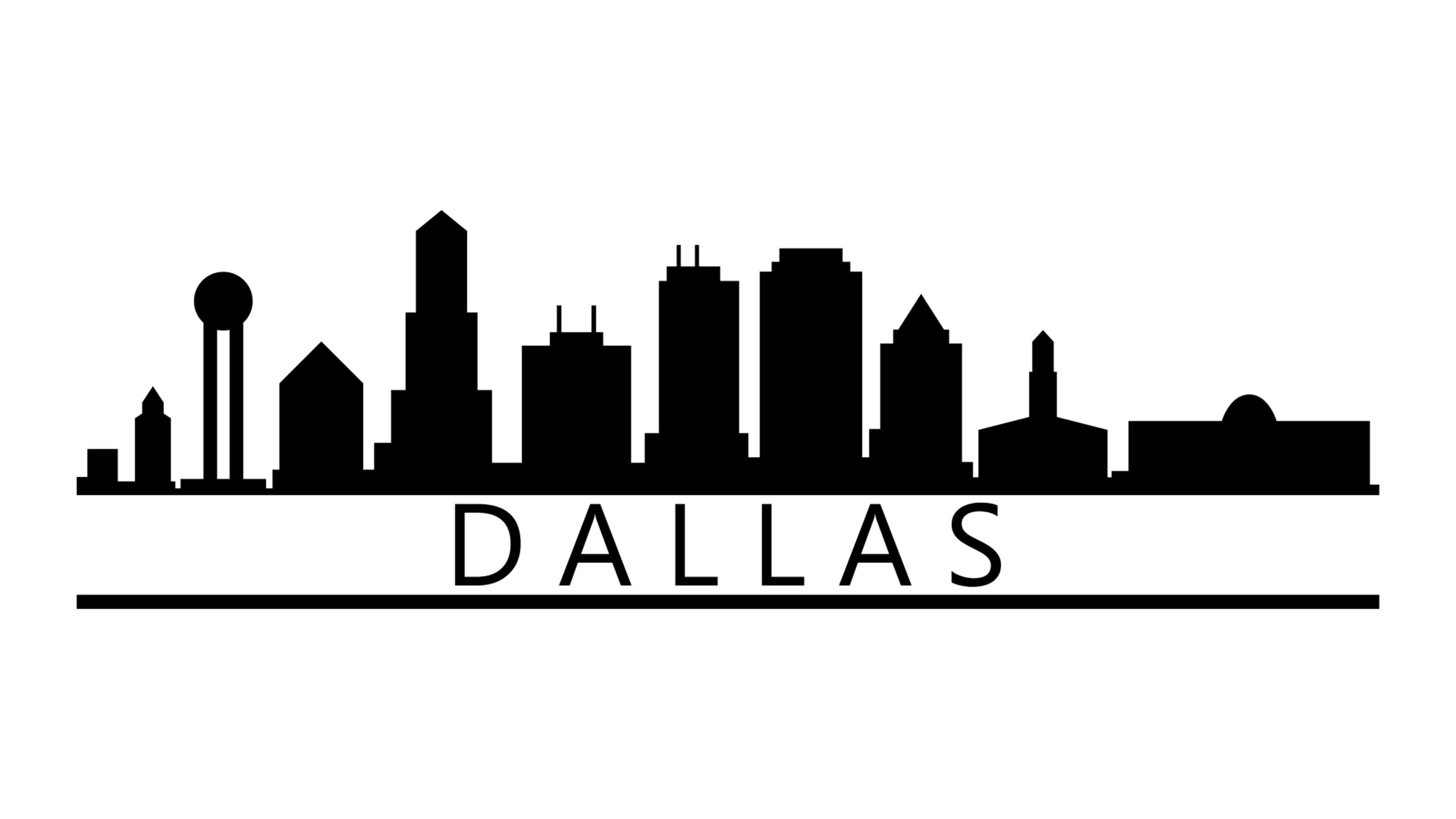 Dallas skyline, Free video footage, Travel explorations, Download, 3840x2160 4K Desktop