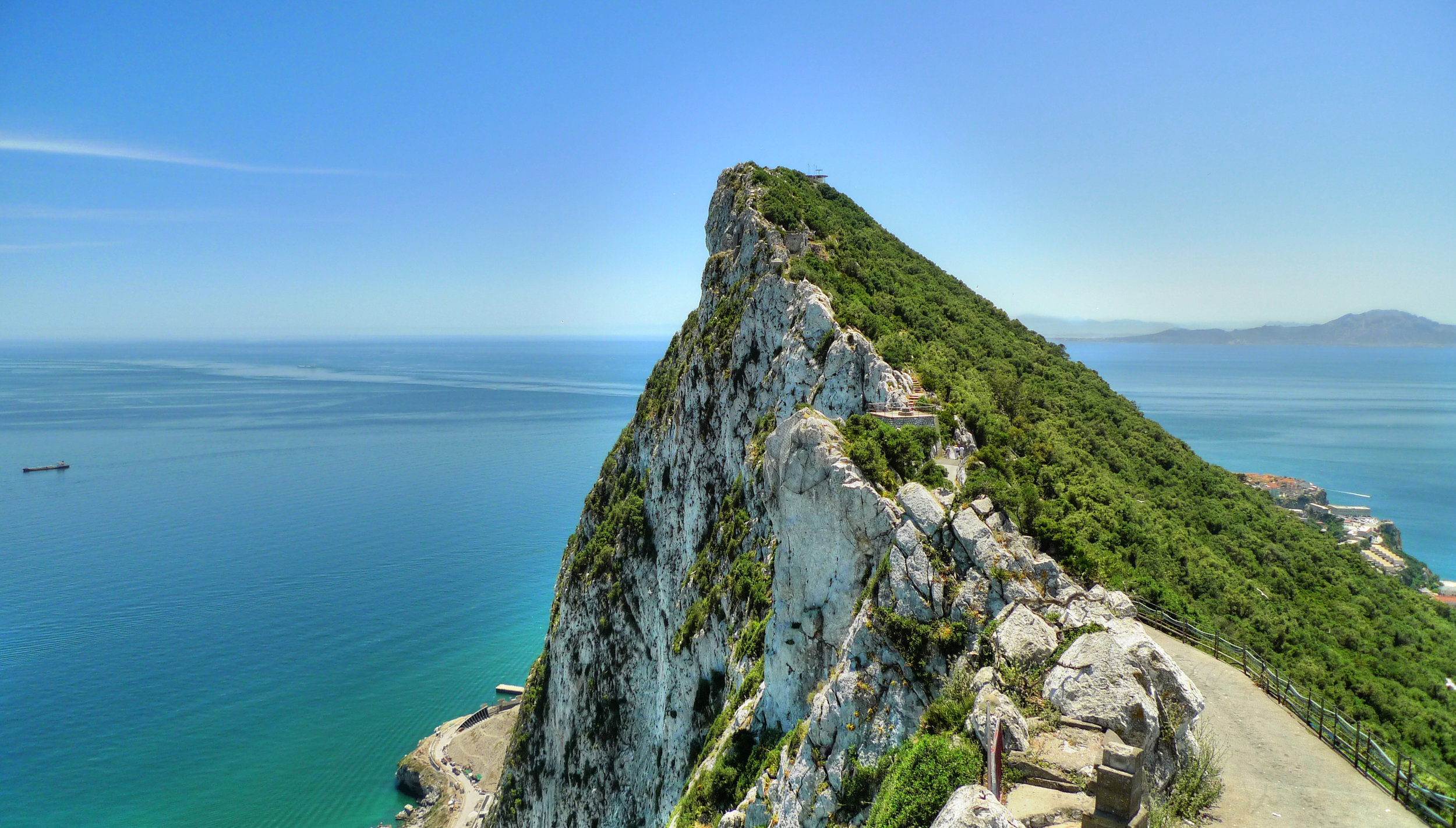 Rock of Gibraltar, Jayson Oertel photography, San Francisco artist, Stunning imagery, 2500x1430 HD Desktop
