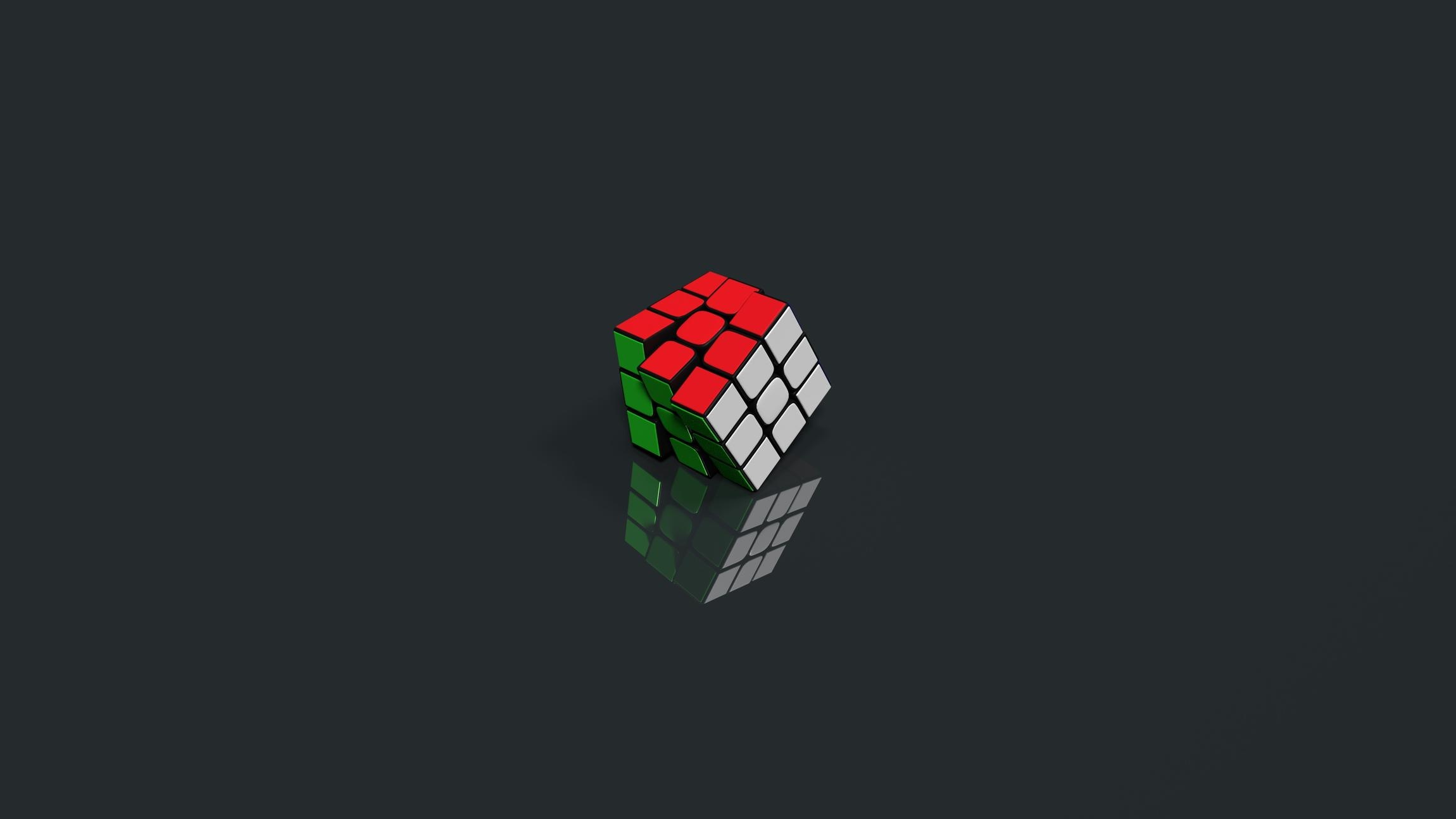 Rubik's Cube Art, Creative designs, Artistic interpretations, Unique concepts, Thought-provoking, 2300x1300 HD Desktop