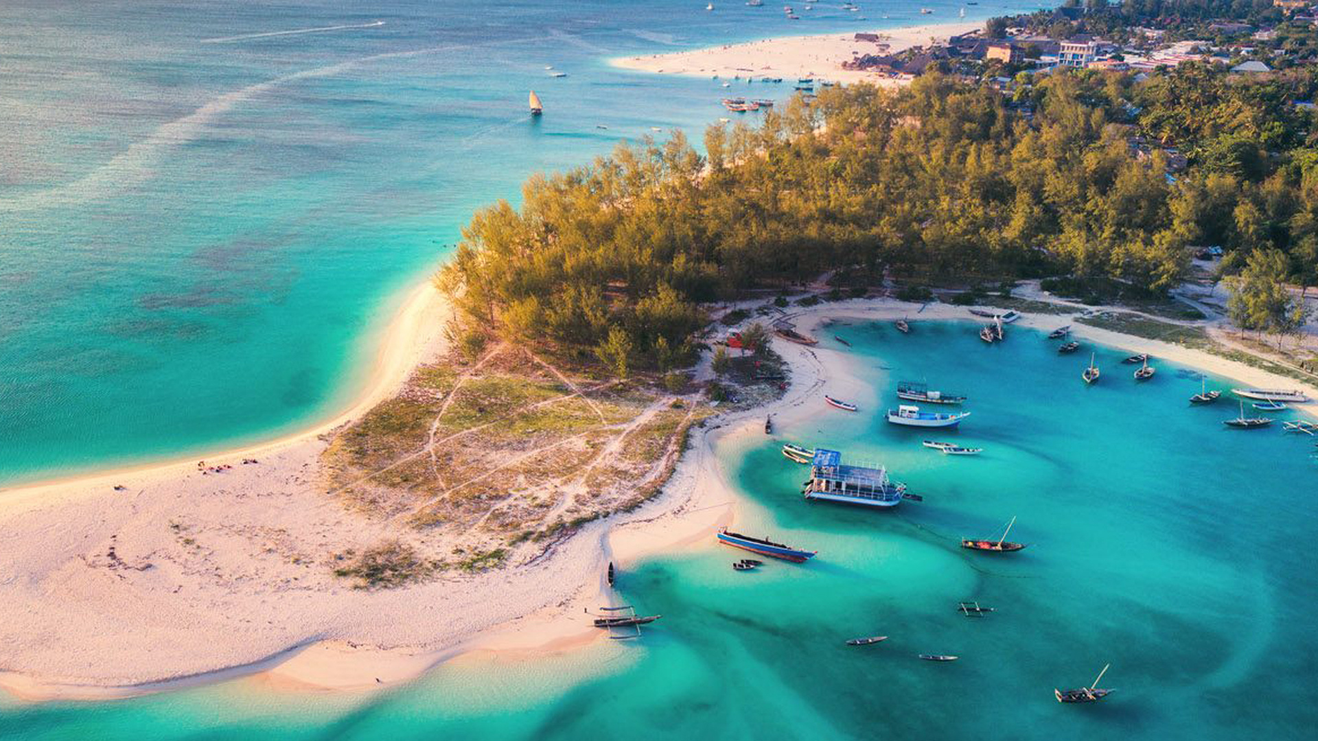Zanzibar beach holidays, Real-life adventure, Breathtaking beauty, Exotic destination, 1920x1080 Full HD Desktop