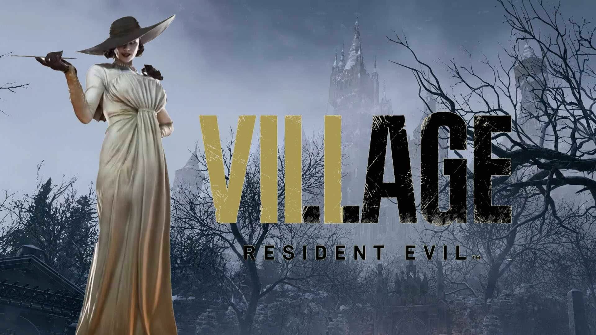 Resident Evil Village: Alcina Dimitrescu, RE8, Villain. 1920x1080 Full HD Background.