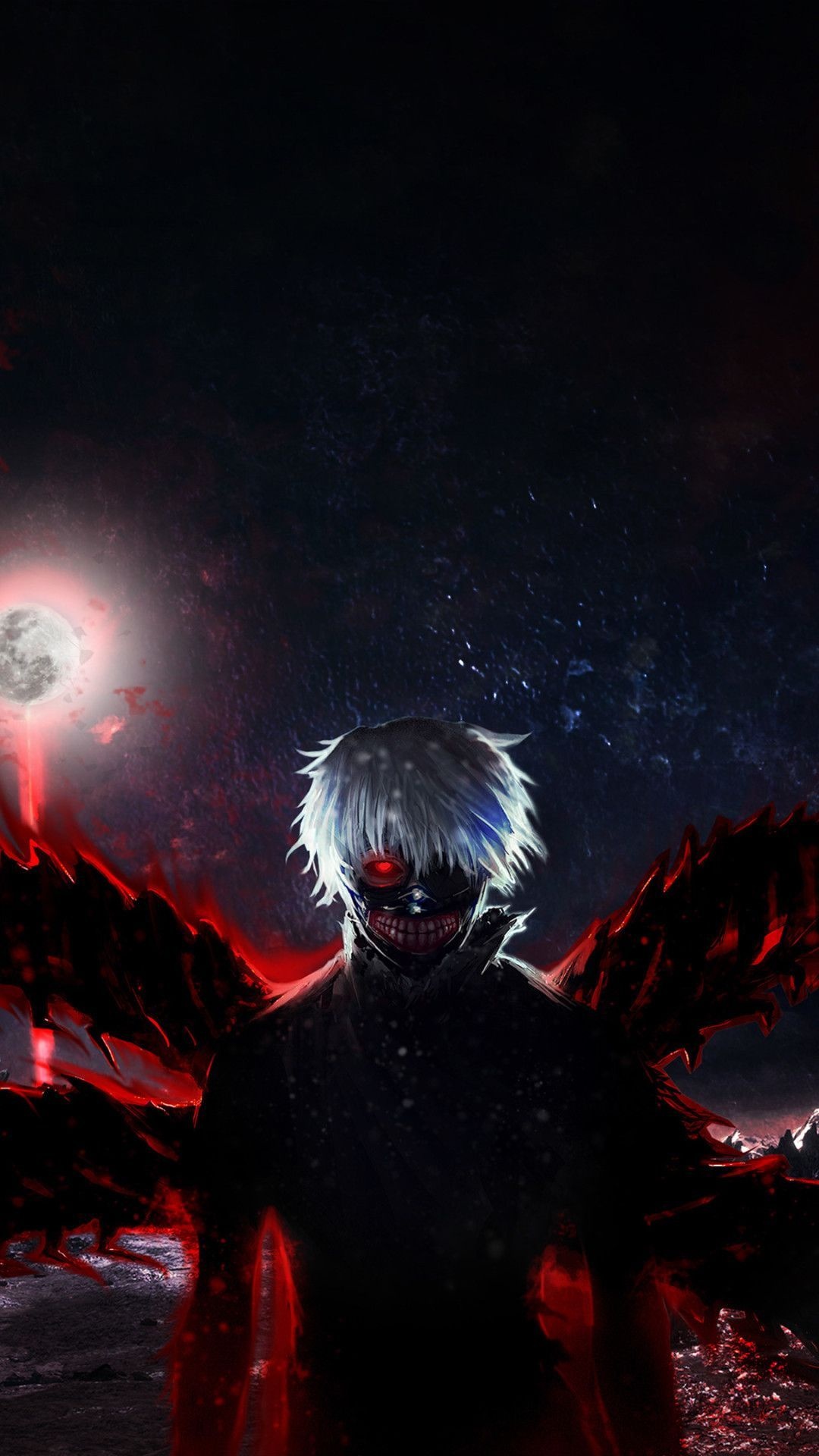 Tokyo Ghoul, Anime, Ken, Backgrounds, 1080x1920 Full HD Phone