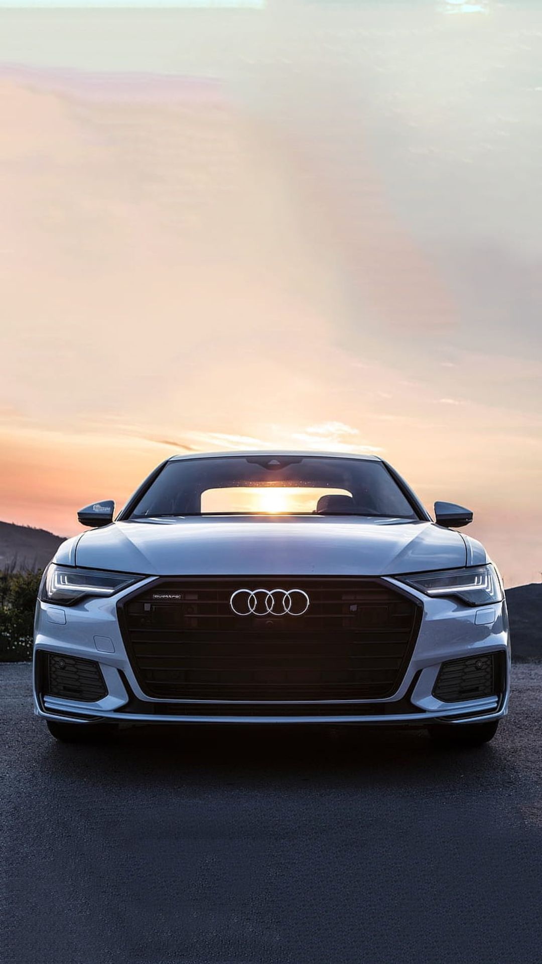 Audi A6, High-quality background, Elegant aesthetics, Top performance, 1080x1920 Full HD Phone
