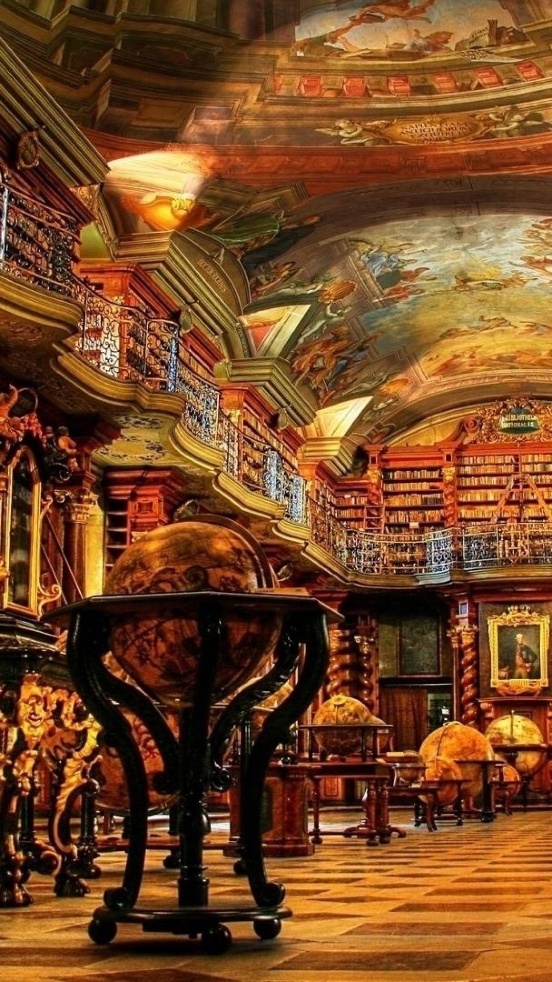 Cambridge University Library, Computer wallpapers, Beautiful library, Places to see, 1080x1920 Full HD Phone