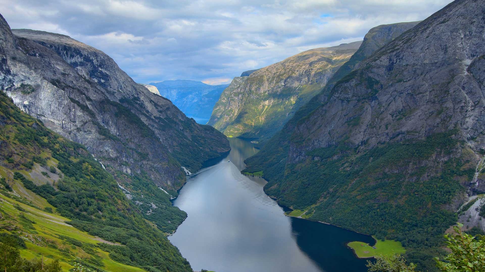 UNESCO-listed Nryfjord, Natural heritage, Phenomenal landscapes, Scenic beauty, 1920x1080 Full HD Desktop
