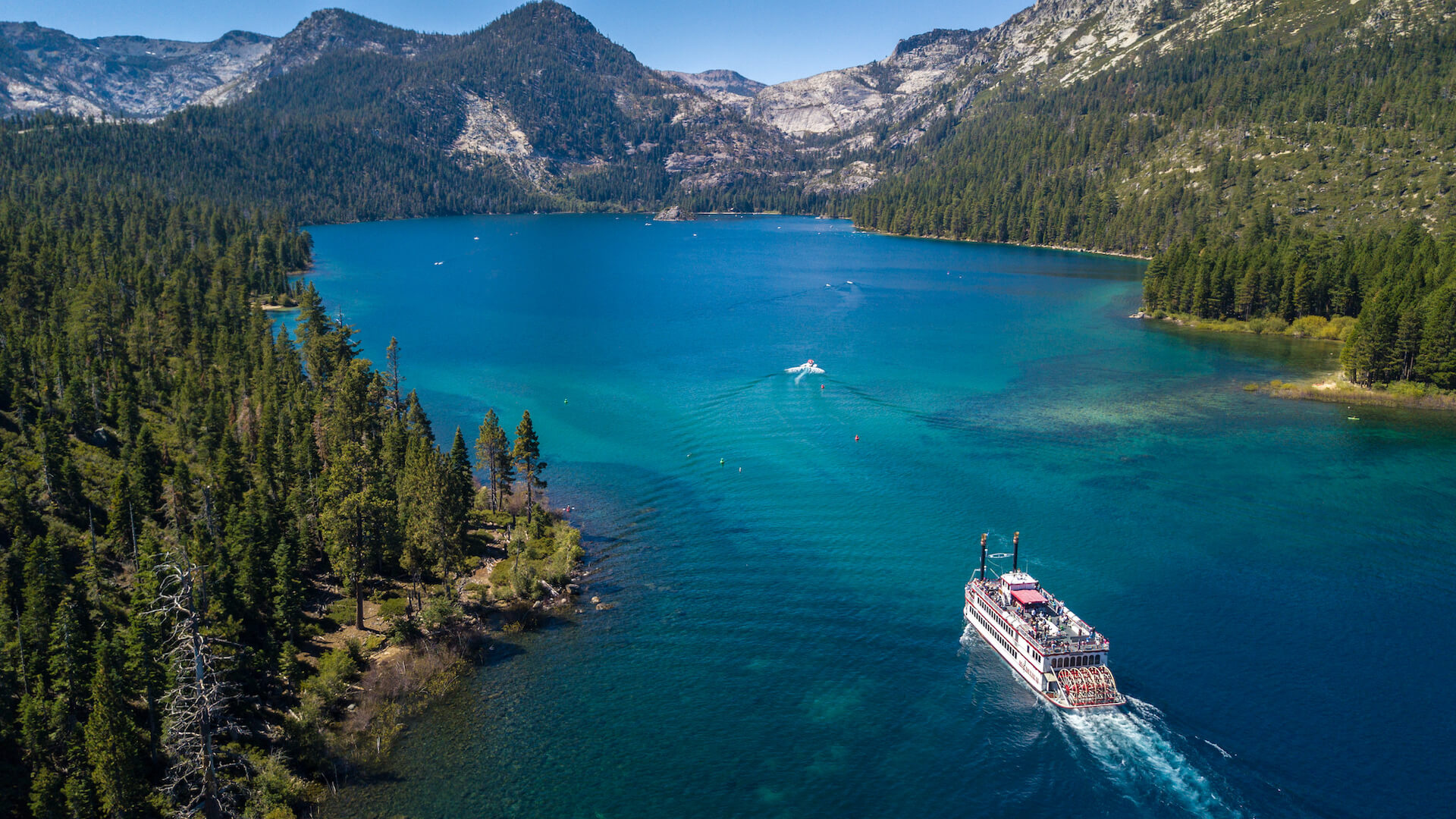 Emerald Bay, Lake Tahoe state park, Travels, Nature, 1920x1080 Full HD Desktop