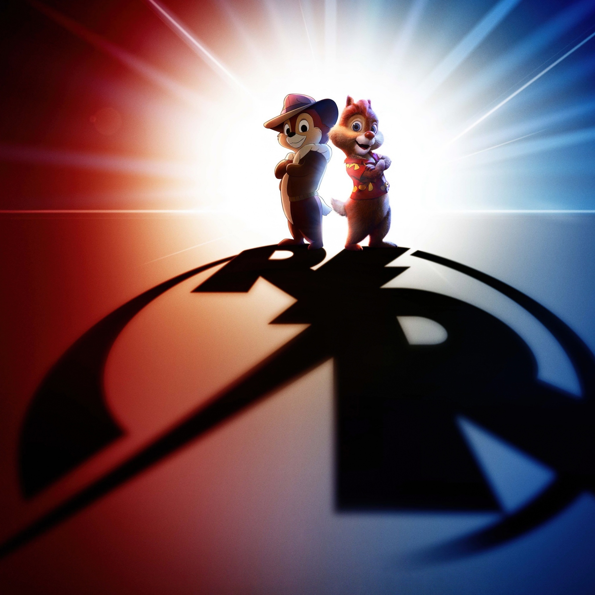 Chip 'n' Dale: Rescue Rangers, 4K wallpaper, Walt Disney animation, Highly anticipated movie, 2050x2050 HD Phone