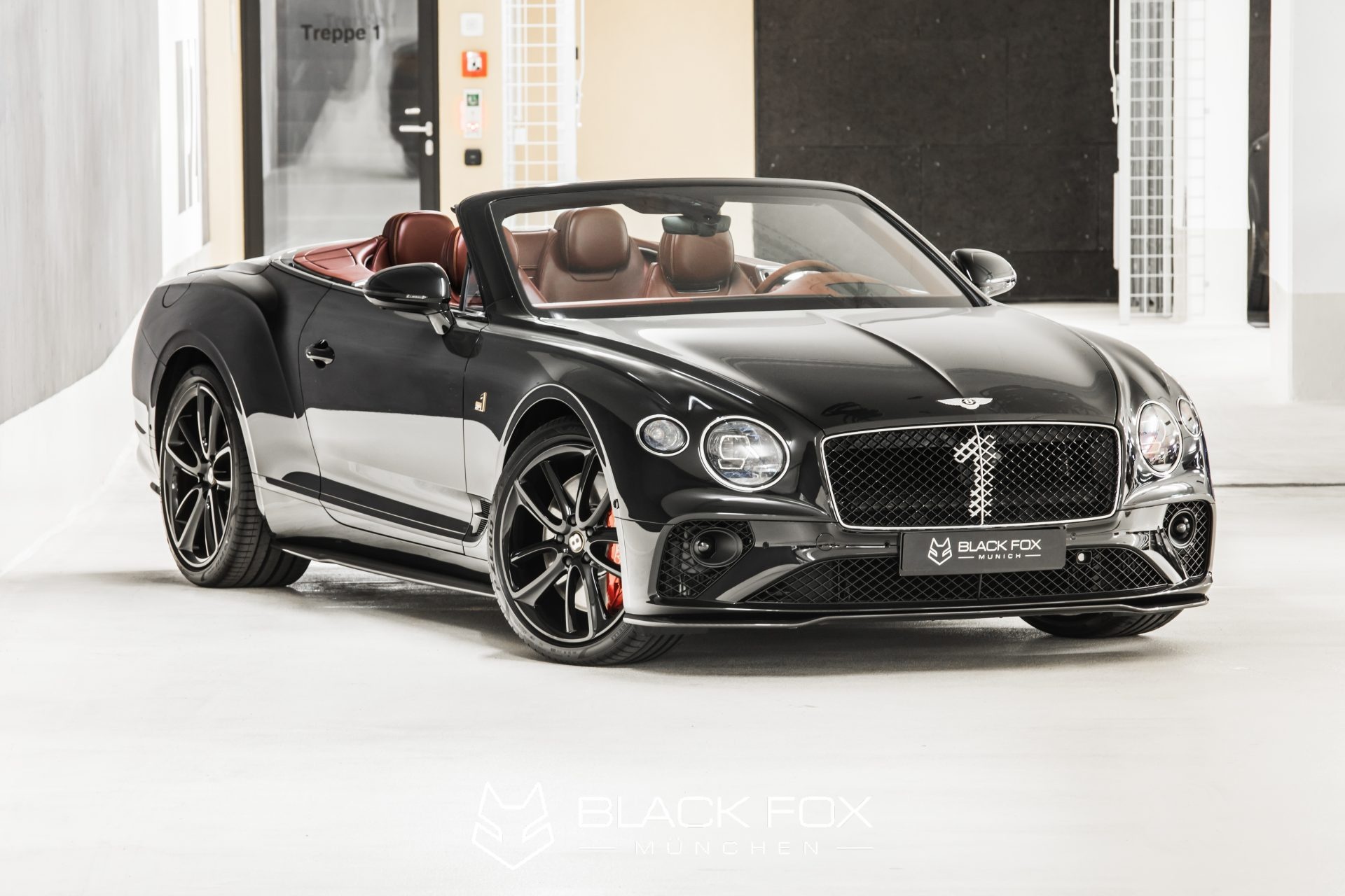 Bentley Continental GTC, Exclusive edition, Striking black beauty, Unrivalled style, 1920x1280 HD Desktop