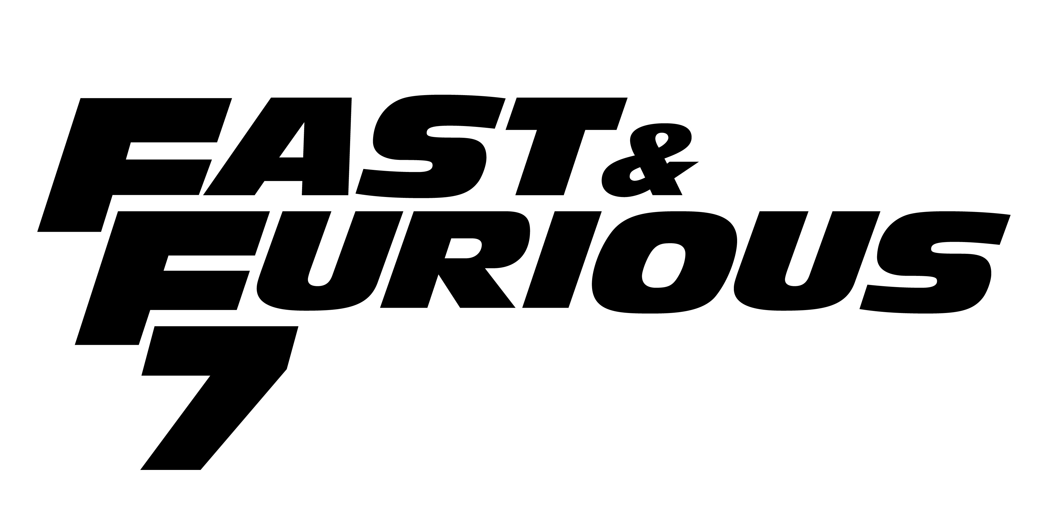 Furious 7, Iconic logos, High-octane sequel, Fast and furious action, 3600x1800 Dual Screen Desktop