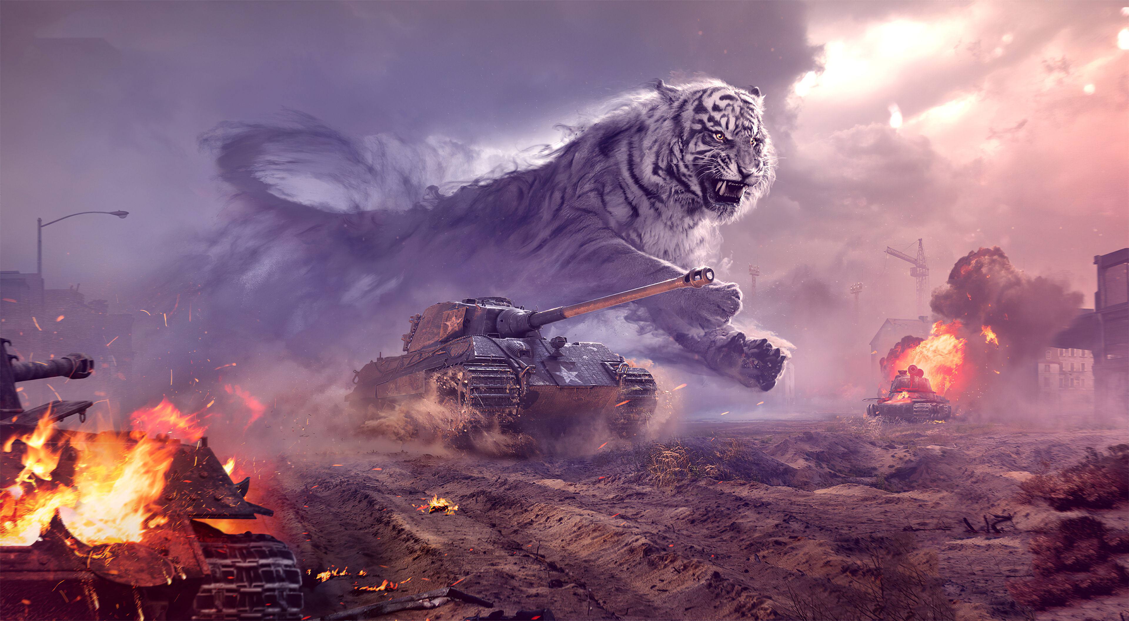 World of Tanks, Epic gaming scenes, 4K wallpapers, High definition images, 3840x2120 HD Desktop