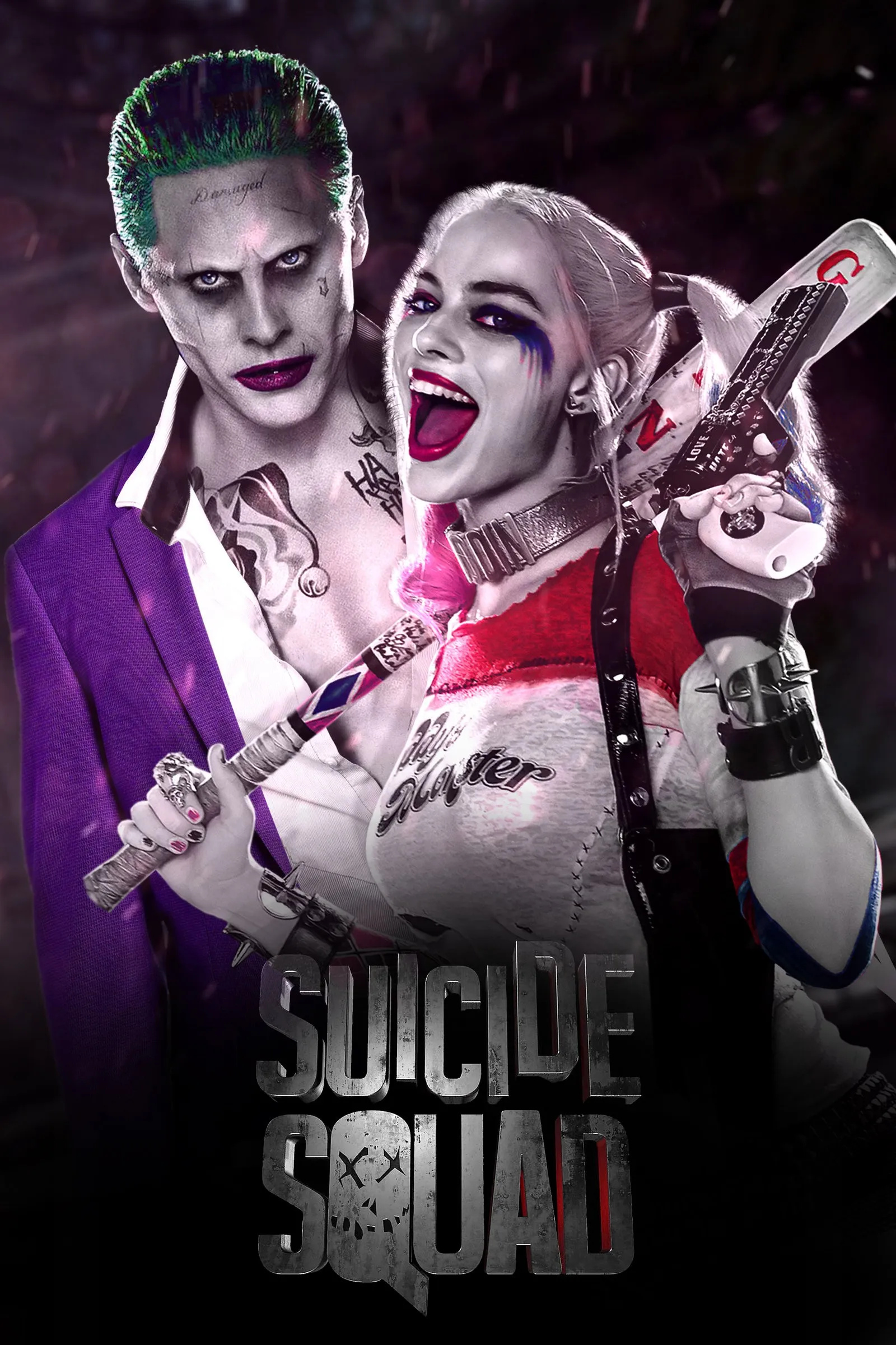 Harley Quinn and Joker, Movies, Harley Quinn, Joker quotes, 1600x2400 HD Phone