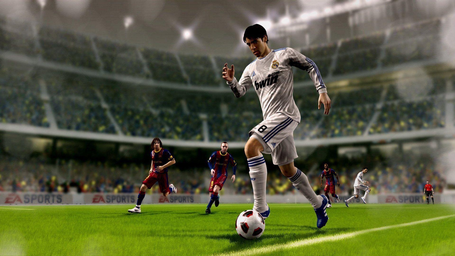 FIFA Soccer (Game): EA series beginning in late 1993, Released annually by Electronic Arts. 1920x1080 Full HD Wallpaper.