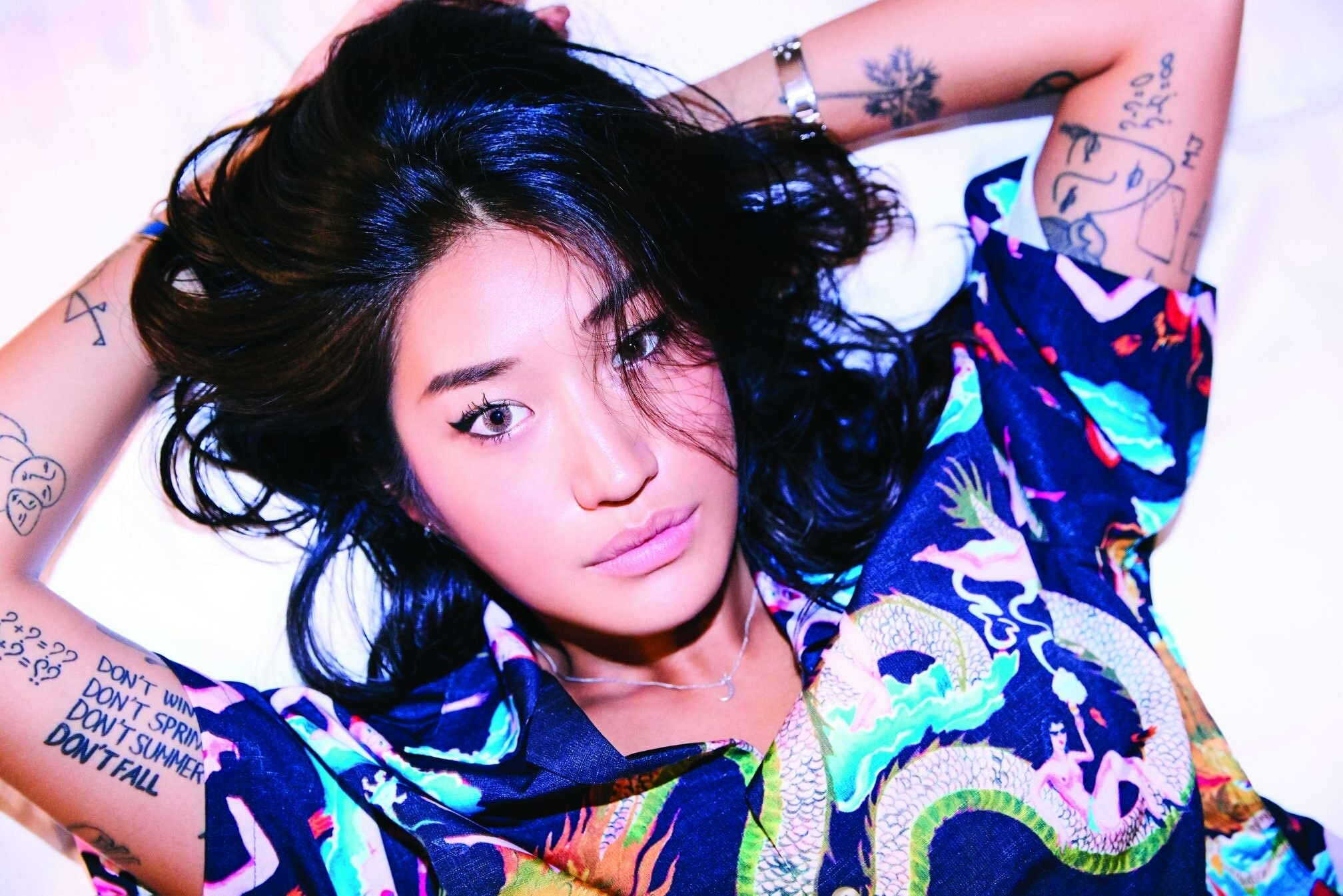 Peggy Gou: Named by Forbes as one of the Asian leaders, pioneers and entrepreneurs under age 30, 2019. 2020x1350 HD Background.
