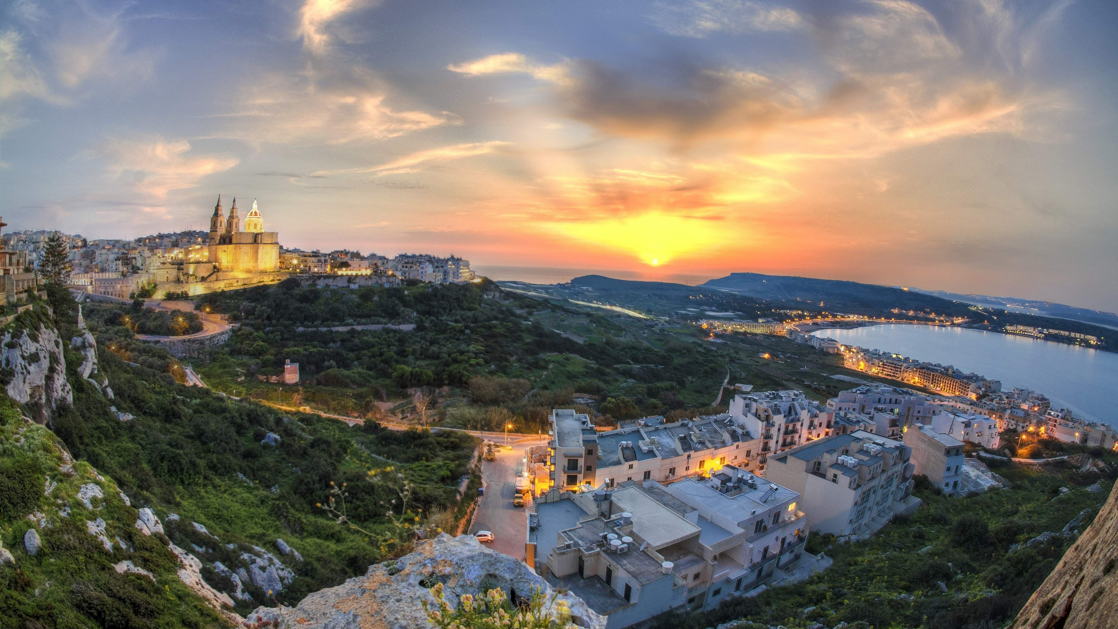 Malta 4K wallpapers, Stunning backgrounds, Island beauty, Captivating landscapes, 3840x2160 4K Desktop