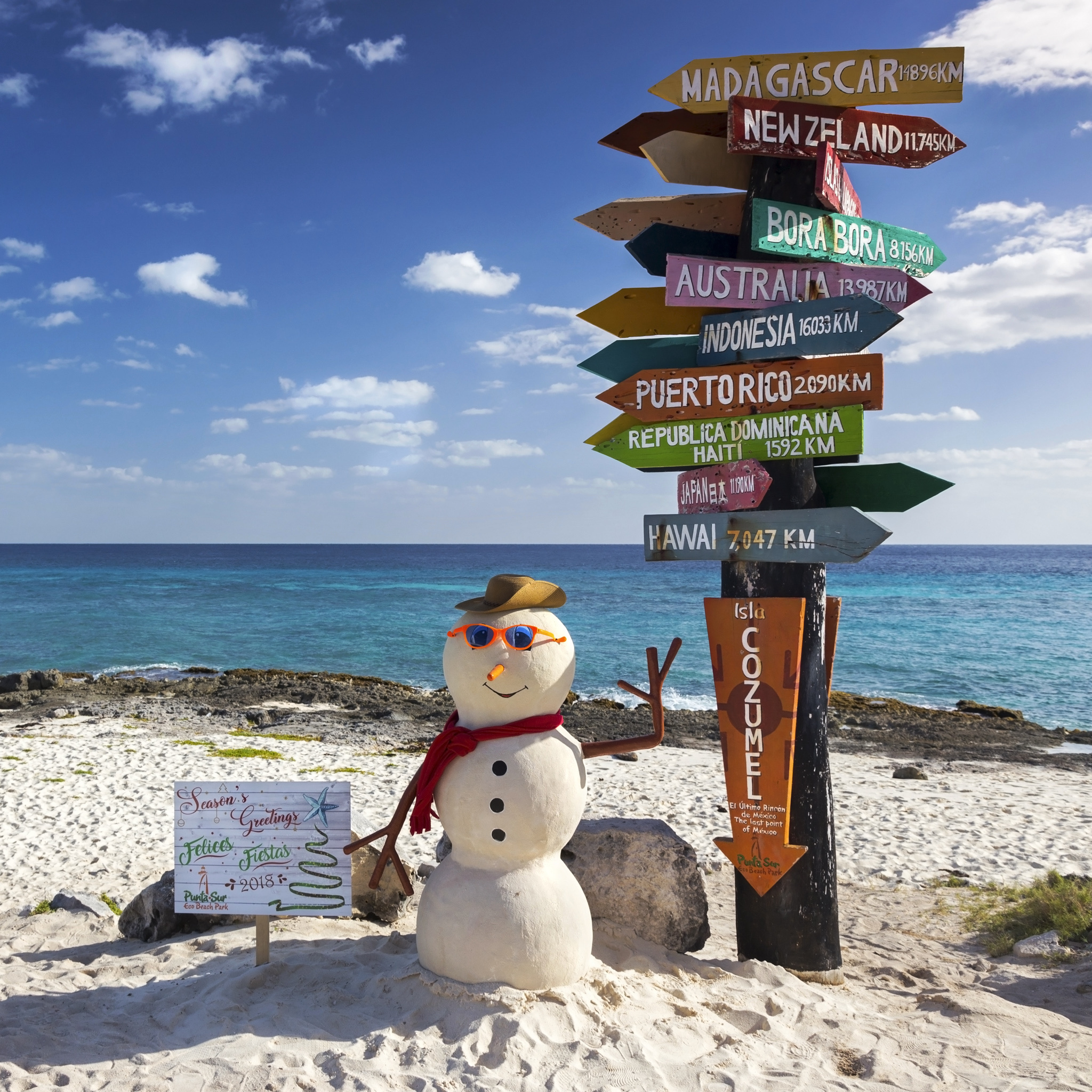 Cozumel Christmas, Festive activities, Dining and lodging, Holiday fun, 2050x2050 HD Handy