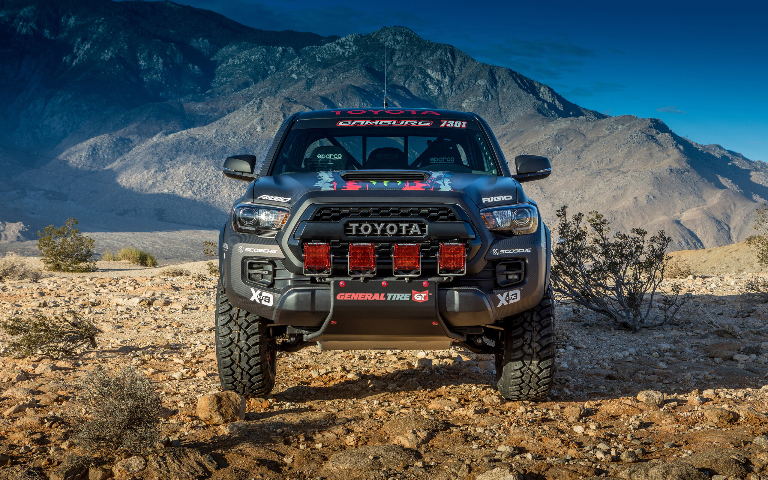 Toyota Tacoma: PreRunner and all Double Cab models were only available with an automatic transmission for the first generation. 2560x1600 HD Wallpaper.