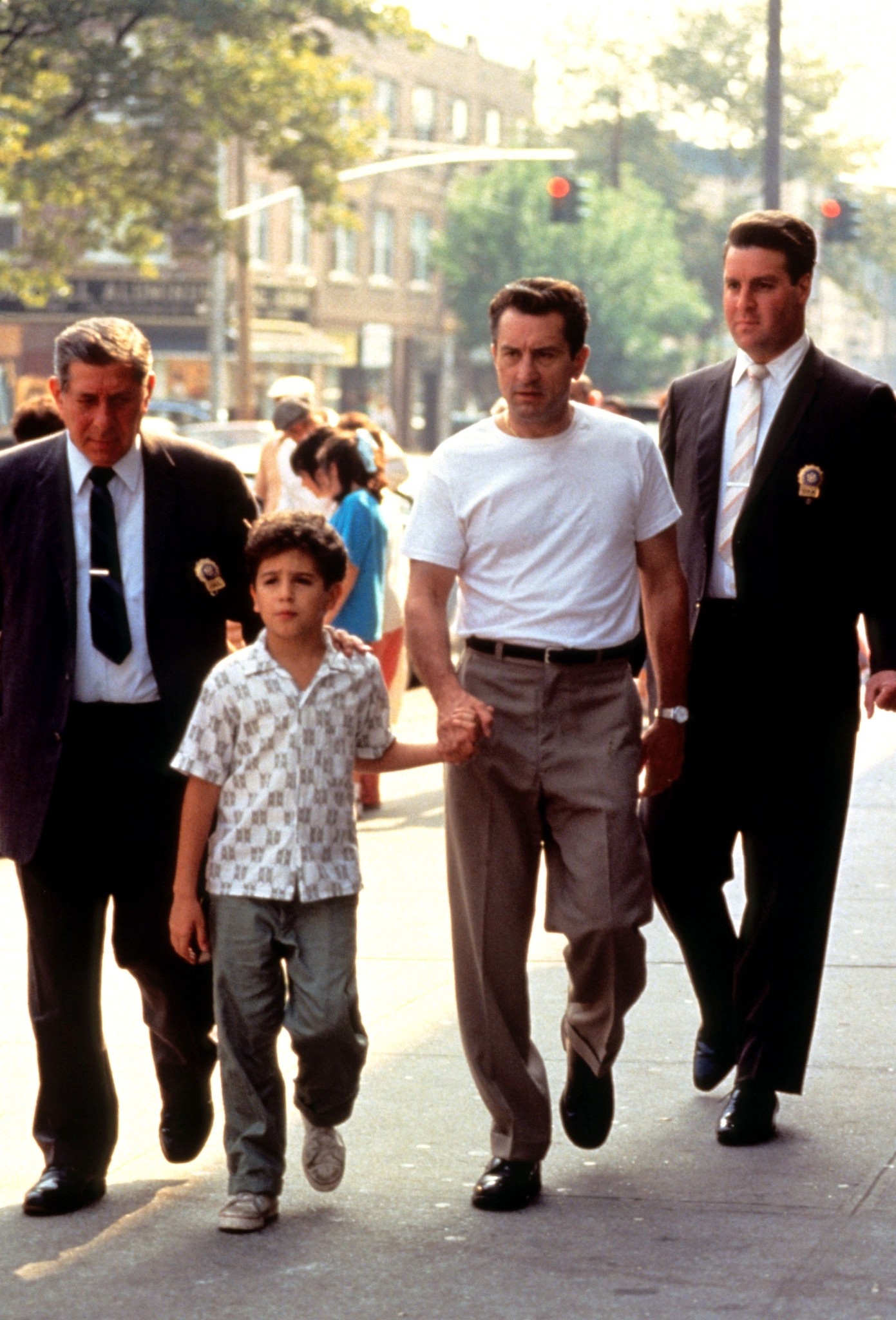 A Bronx Tale (1993), Dramatic storytelling, Authentic 90s aesthetic, Character gallery, 1400x2050 HD Phone