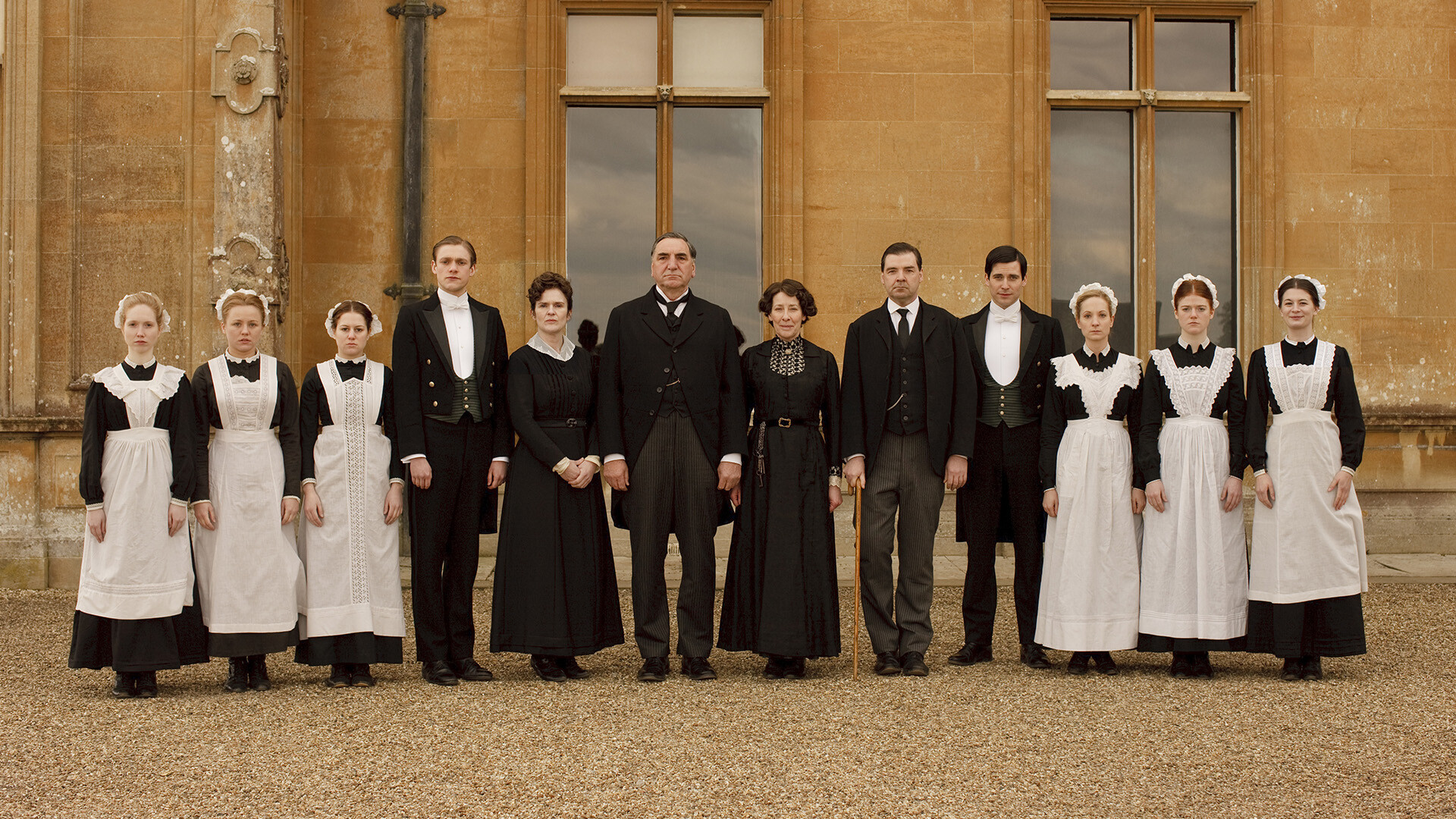 Downton Abbey: British Period Drama Television Series, Staff. 1920x1080 Full HD Wallpaper.