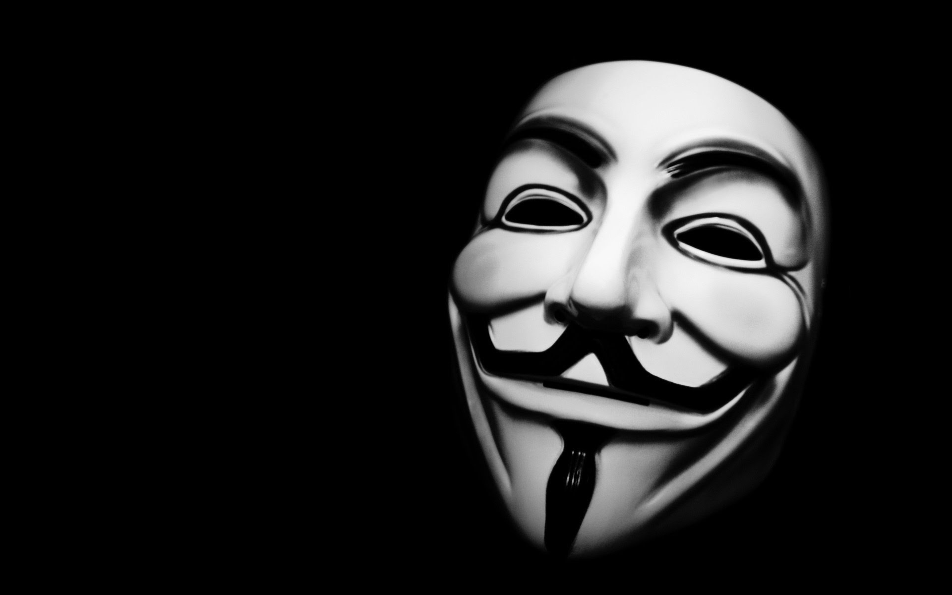 Guy Fawkes Mask: Associated with violent protests and vandalism, Subculture. 1920x1200 HD Wallpaper.