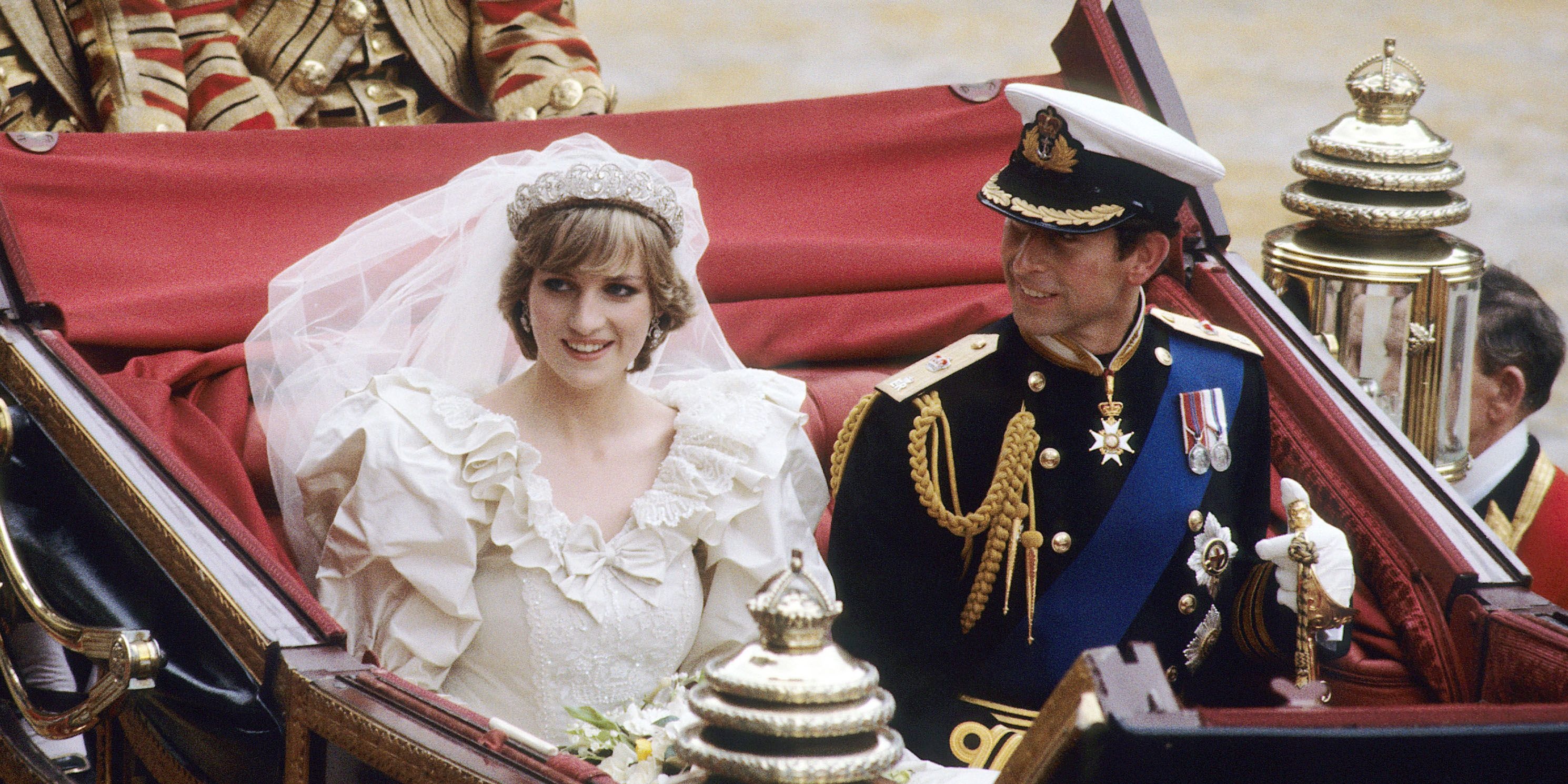 Princess Diana: Prince of Wales, the eldest son of Queen Elizabeth II, The wedding took place at St Paul's Cathedral in 1981. 2980x1490 Dual Screen Background.