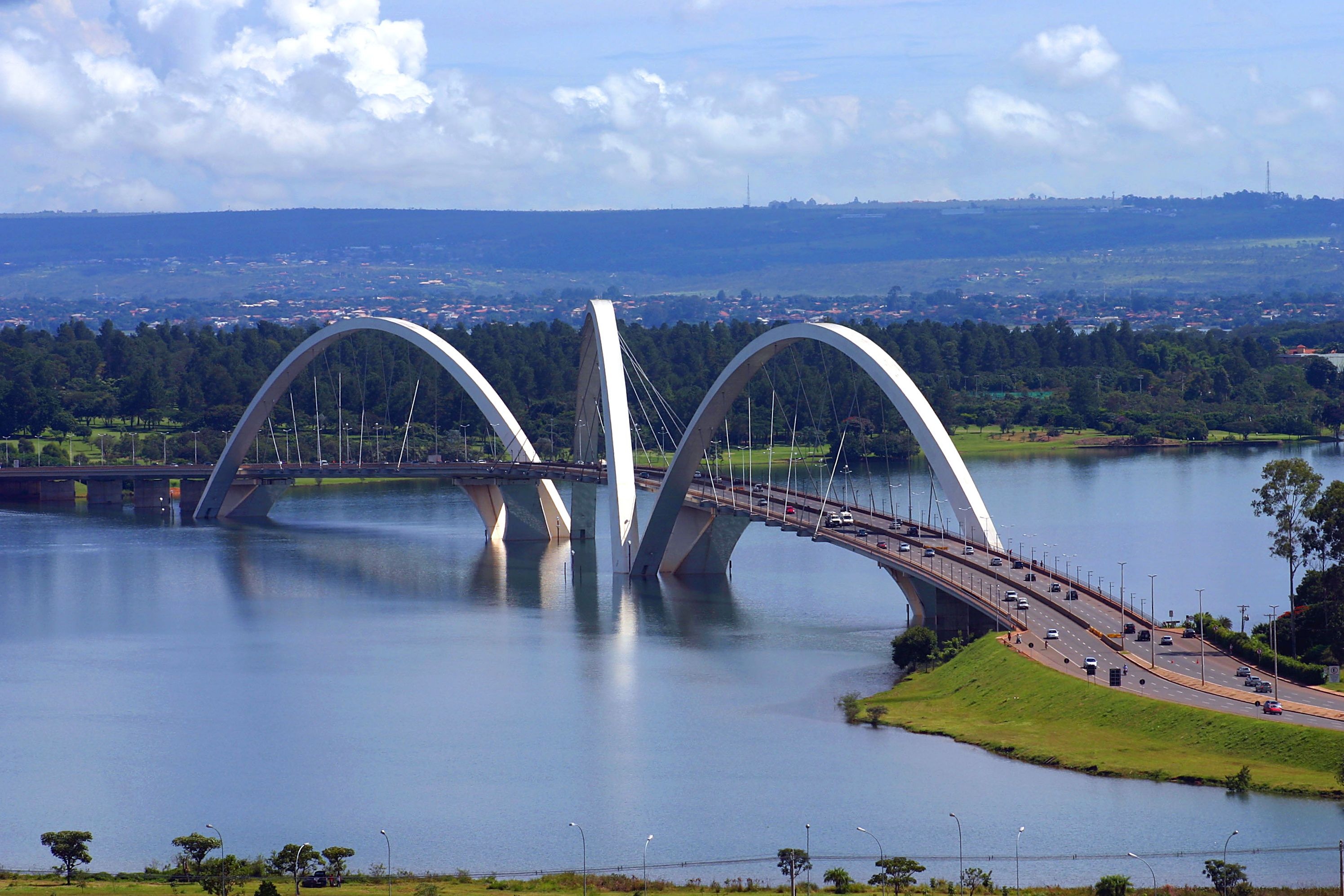 Brasilia, Bridge wallpaper, Widescreen backgrounds, Architectural beauty, 3000x2000 HD Desktop