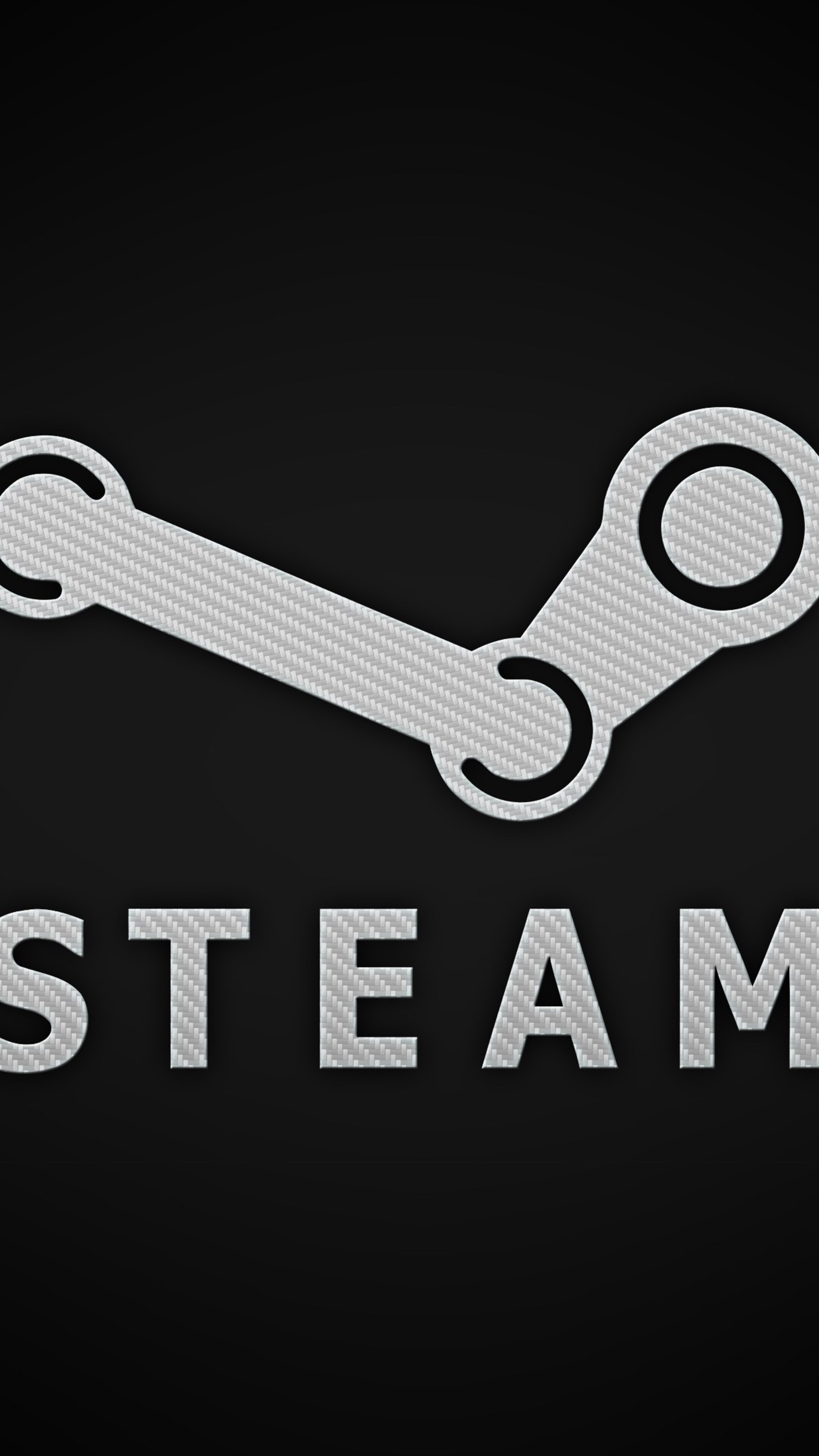 Steam: Offers digital rights management (DRM), game server matchmaking, anti-cheat measures, social networking and game streaming services. 2160x3840 4K Background.