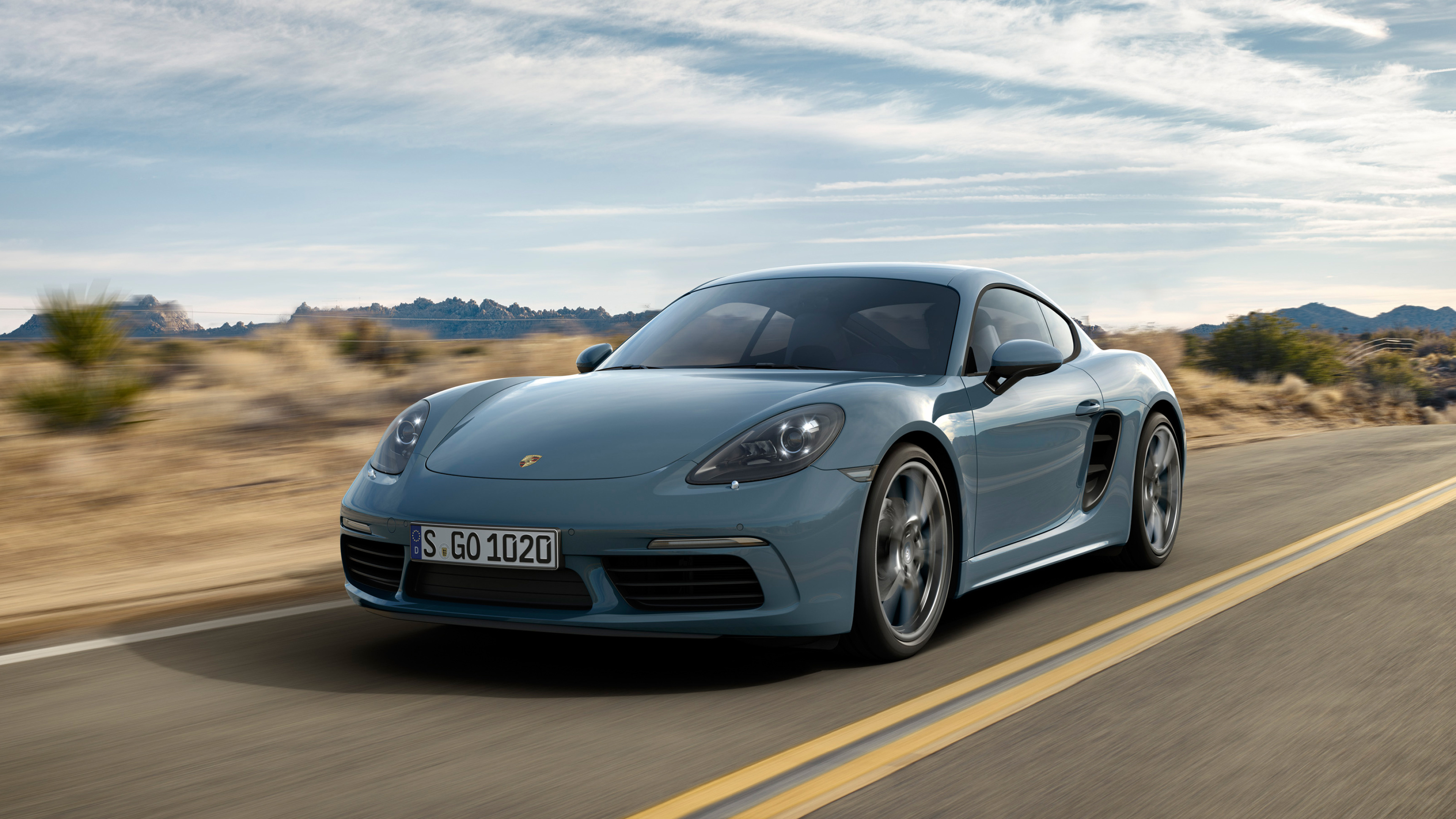 Porsche 718, Porsche Cayman, Desktop wallpapers, Ultra HD, 3840x2160 4K Desktop