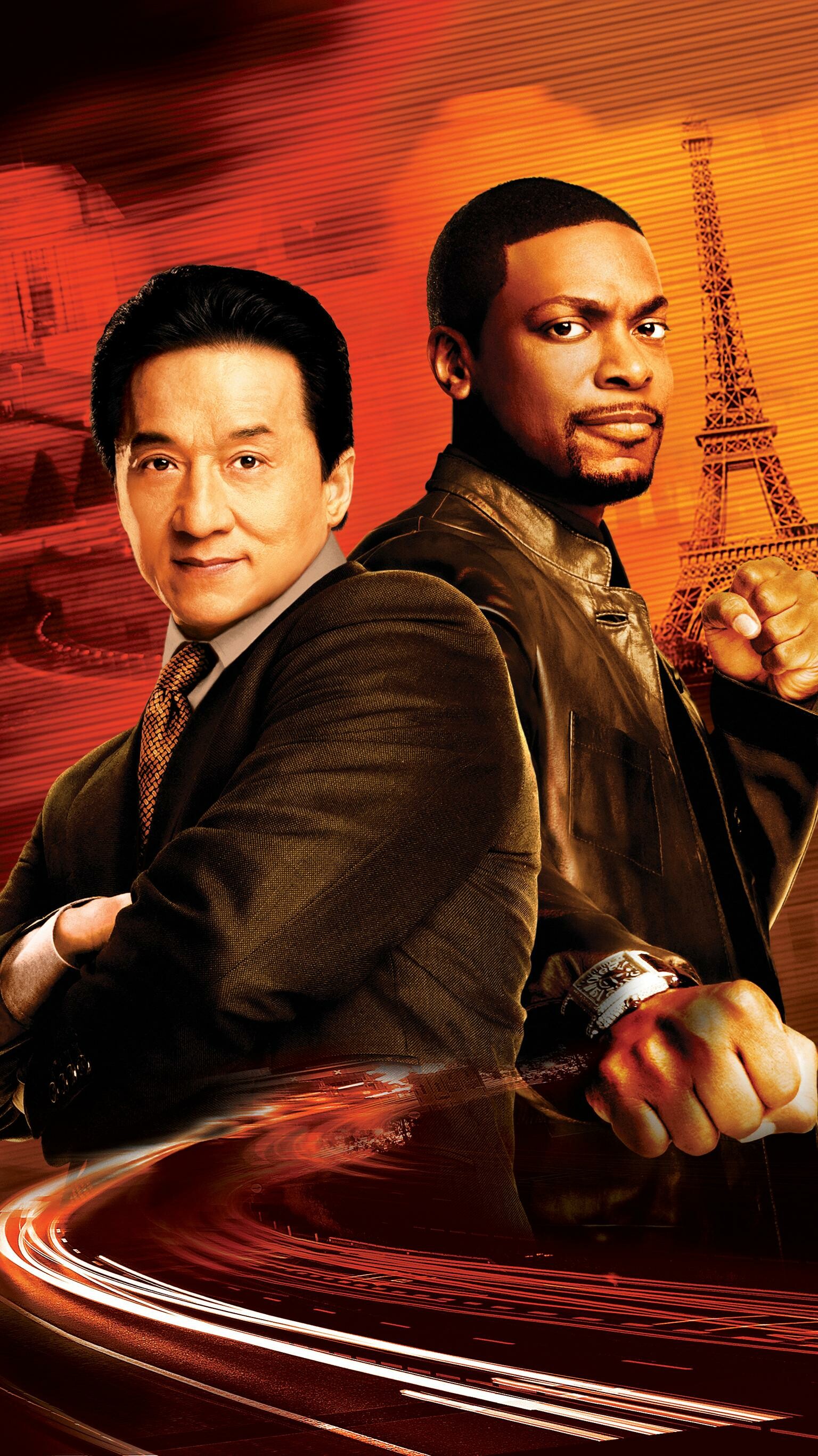 Jackie Chan, Rush Hour, Adrenaline-packed, Buddy cop, 1540x2740 HD Phone