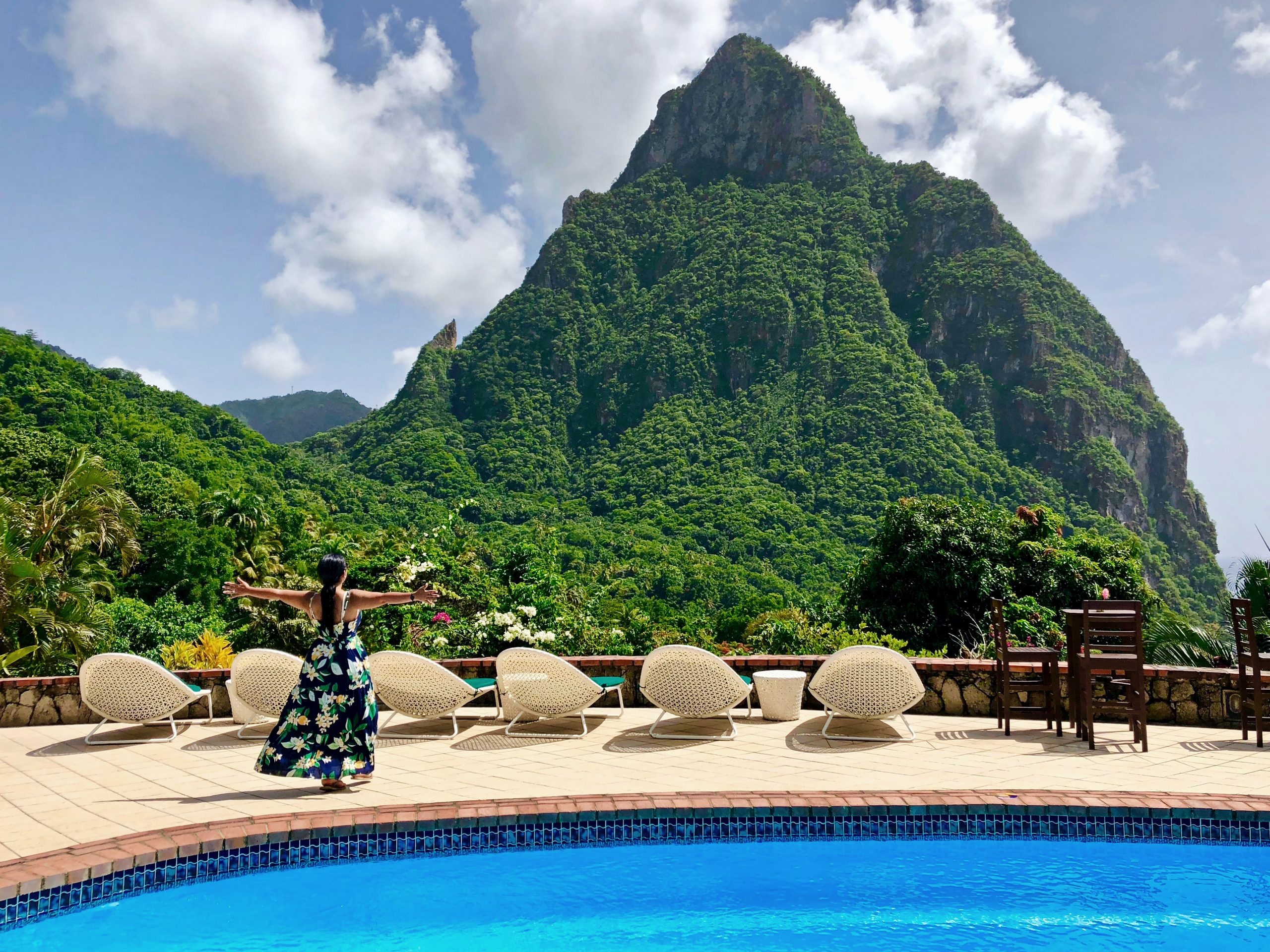 Stonefield villa resort, Saint Lucia, Curious creature, Travel, 2560x1920 HD Desktop