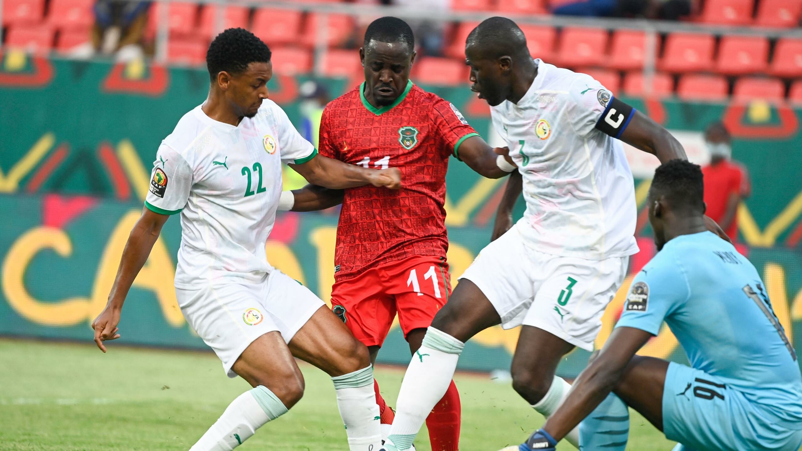 Africa Cup, Nations 2022, Senegal progress, VAR controversy, 2560x1440 HD Desktop