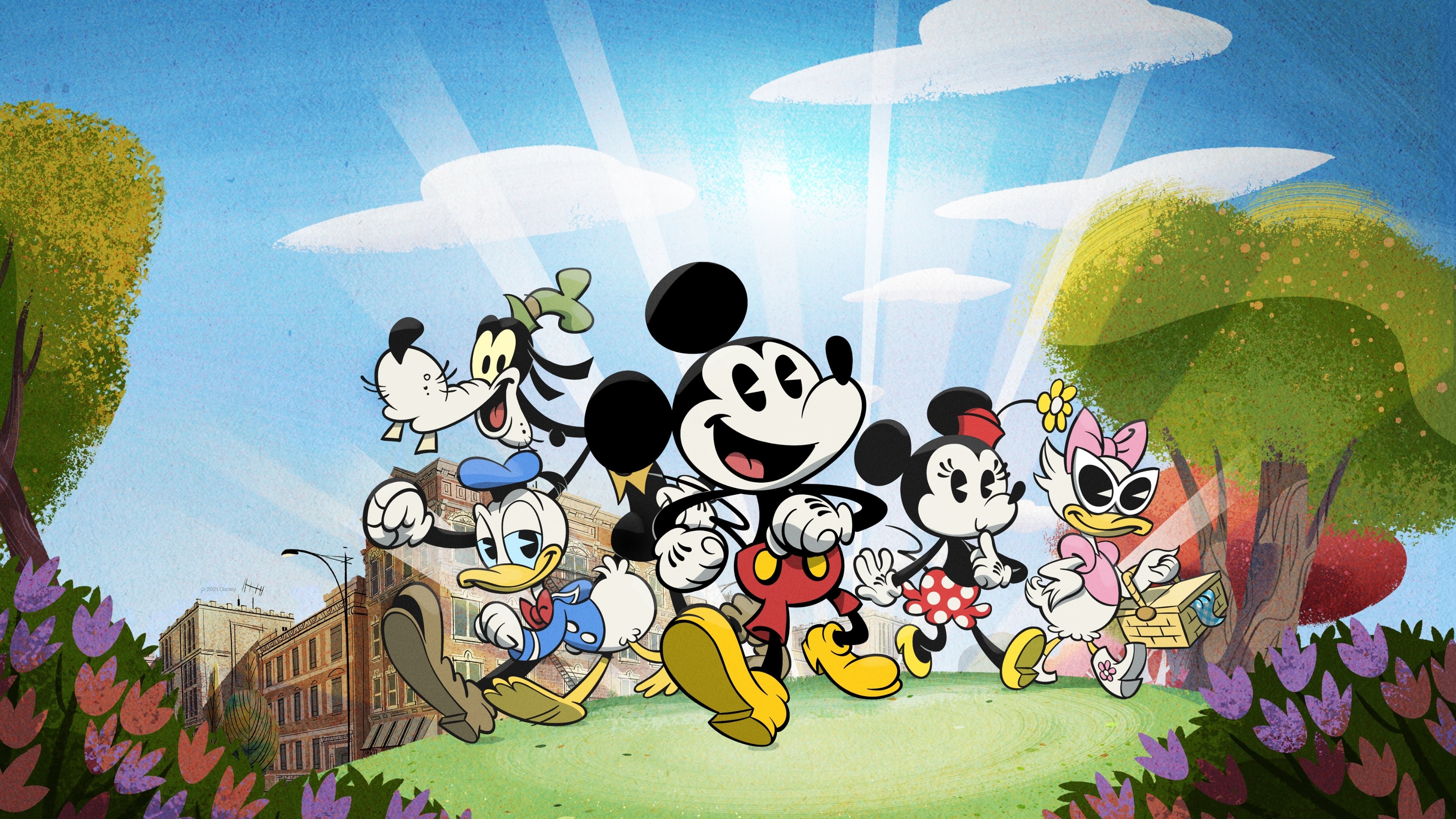 Backdrops for The Wonderful World of Mickey Mouse, 2020 TV series, Visual appeal, 3840x2160 4K Desktop