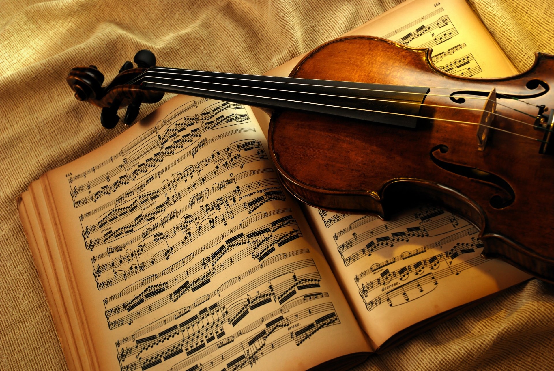 Musical Instruments: Notes for the violin, World-renowned fiddlers, Music theory, Violin family. 1920x1290 HD Background.