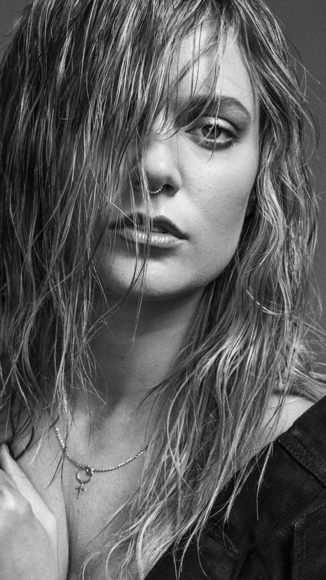 Tove Lo Music, Talented artist, Photo shoot images, Monochrome aesthetic, 1080x1920 Full HD Phone
