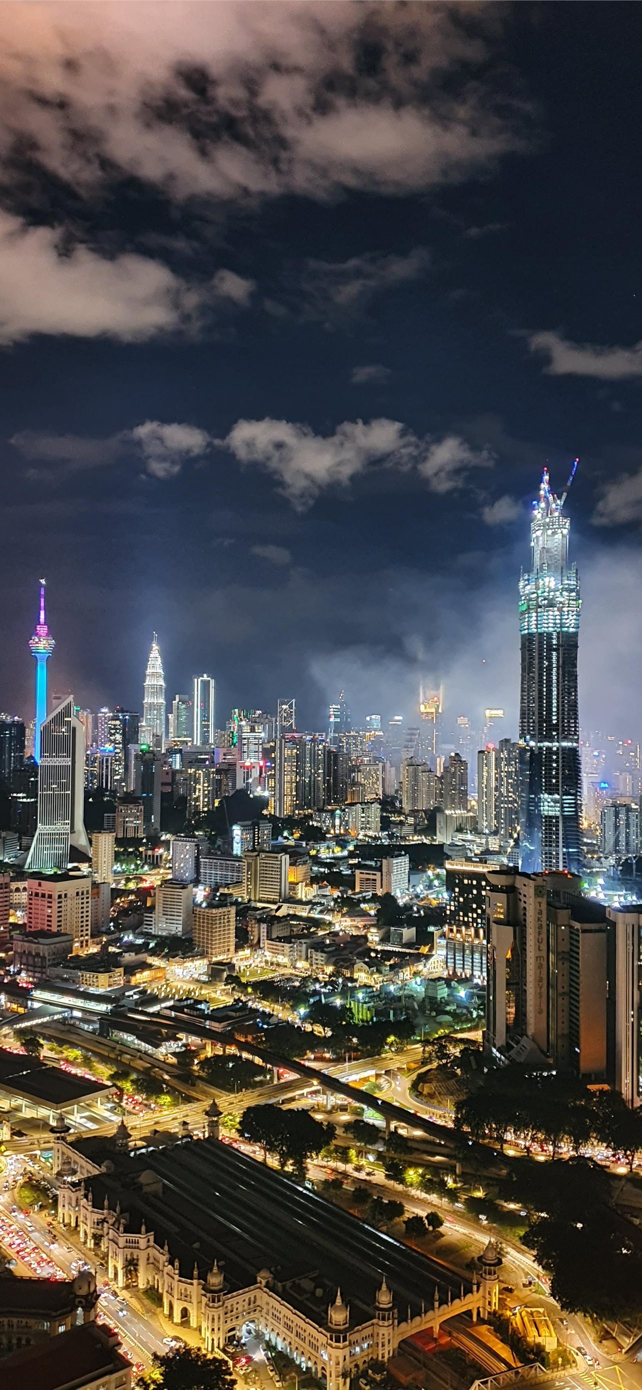 Kuala Lumpur, Captivating cityscape, Stunning iPhone wallpapers, Urban beauty, 1290x2780 HD Phone