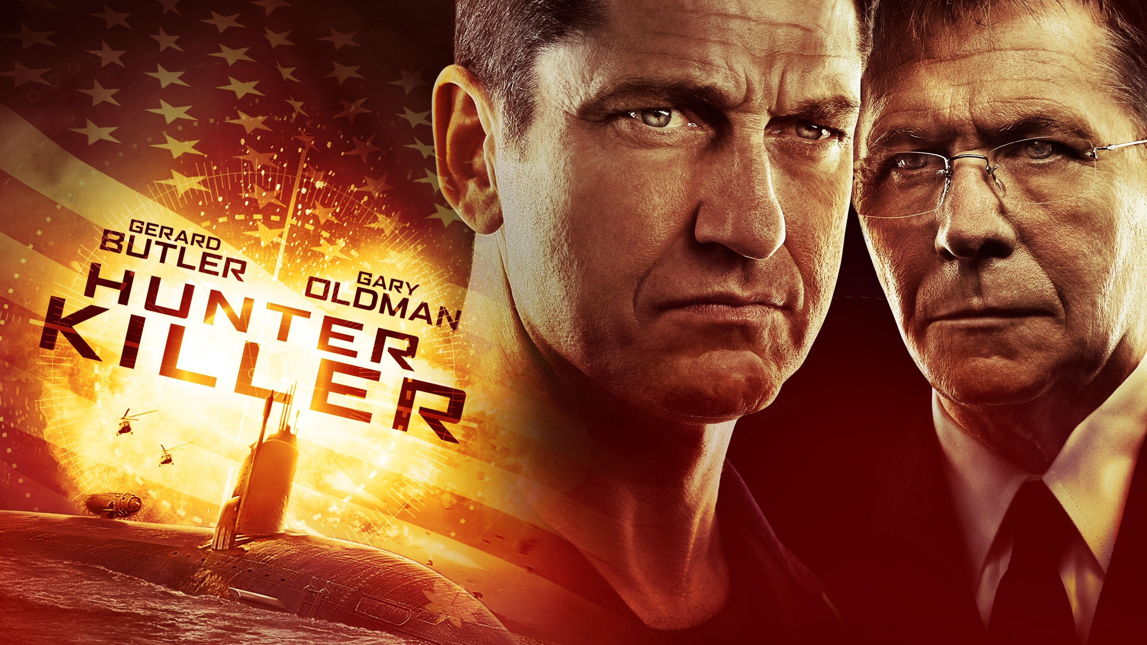 Hunter Killer movie, Watch full movie online, Plex streaming, 3840x2160 4K Desktop