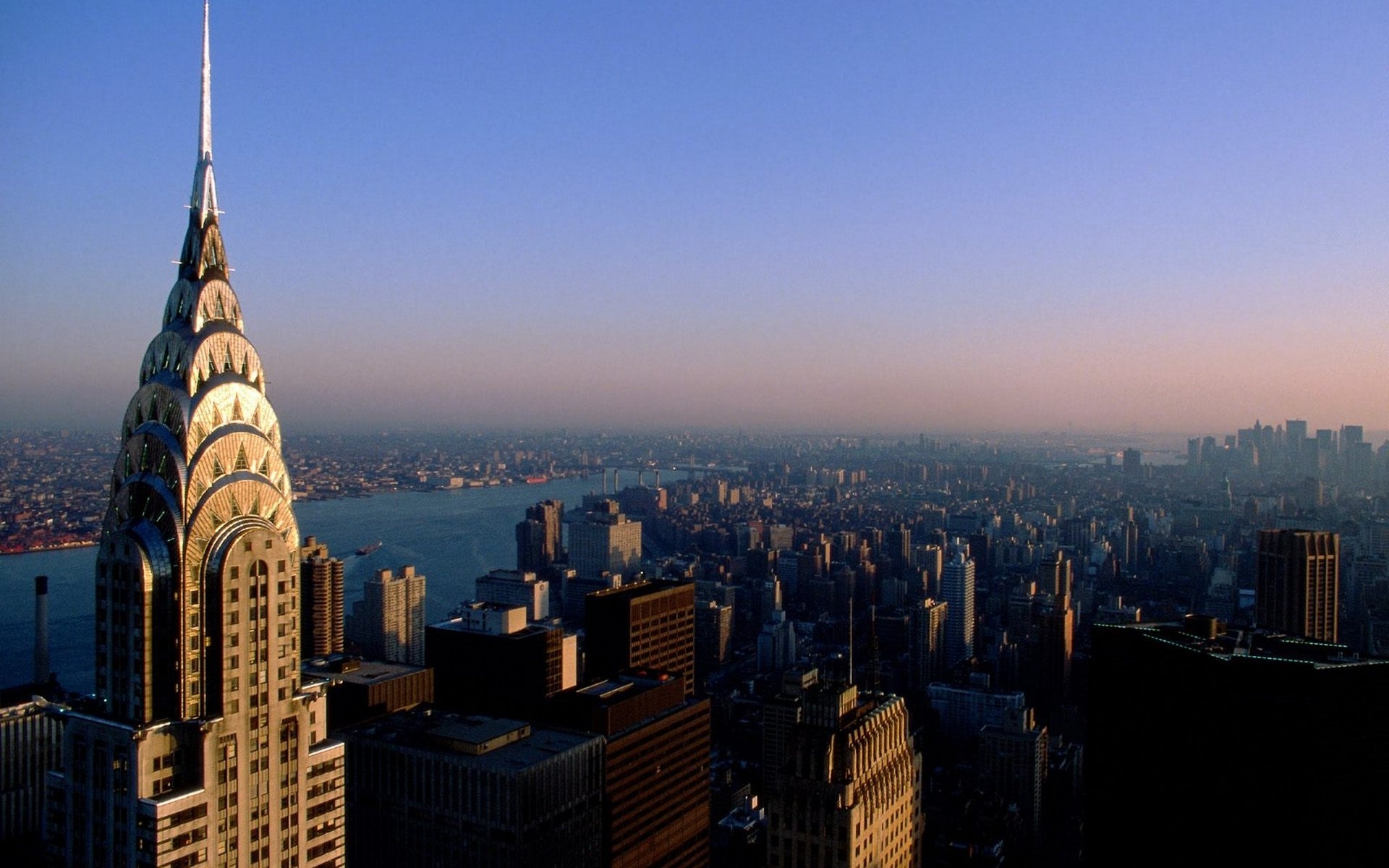 Chrysler Building: Construction commenced on September 19, 1928, New York, Manhattan. 1920x1200 HD Wallpaper.