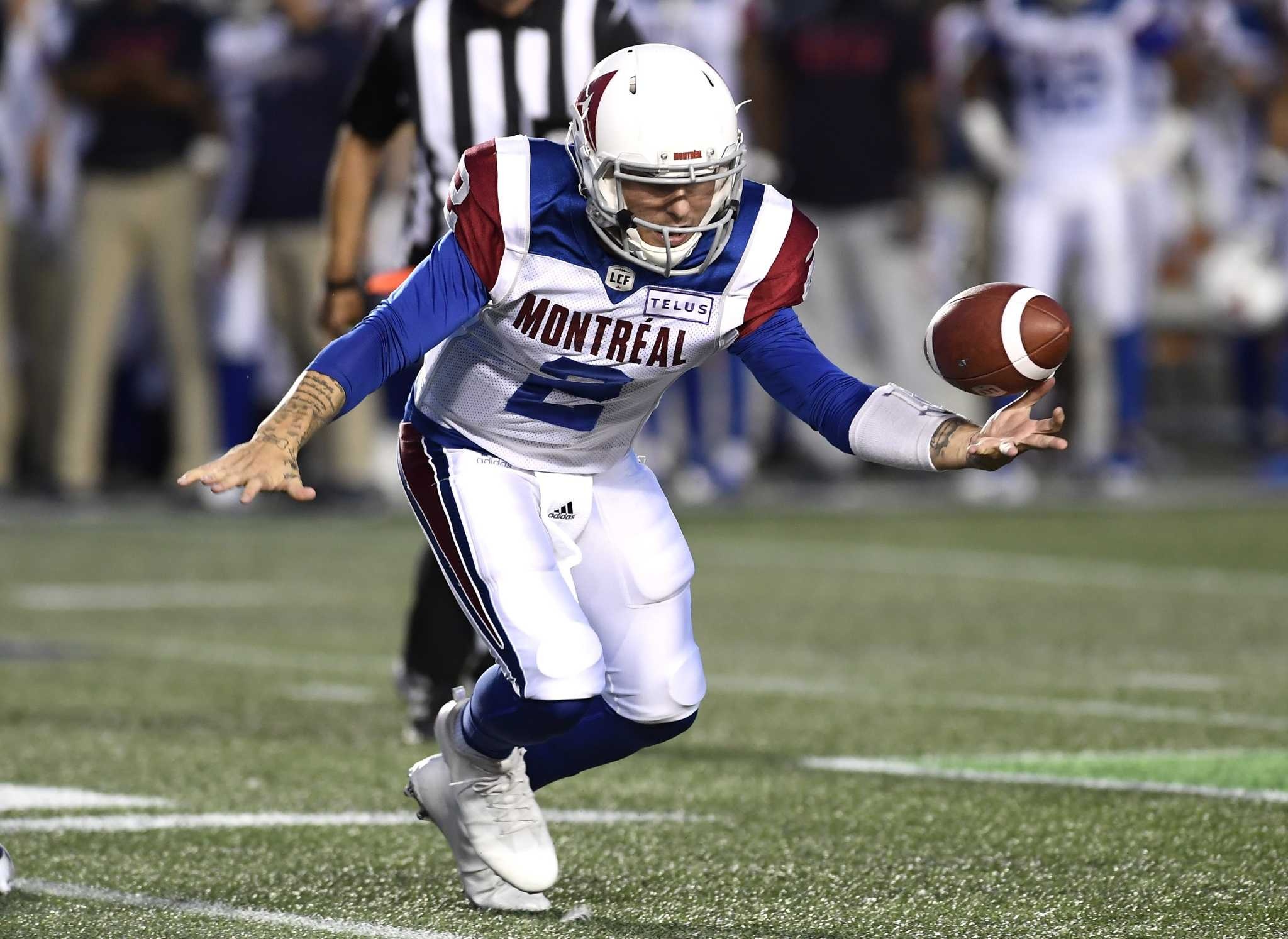 Canadian Football: CFL, Johnny Manziel, Touchdown, The first freshman and fifth player in NCAA history to pass for 3,000 yards. 2050x1500 HD Background.
