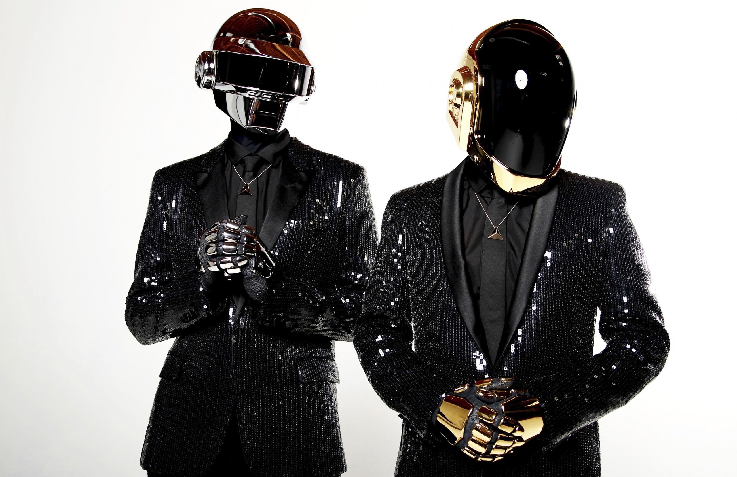 Daft Punk, Grammy-winning duo, Retro-flavored music, Music industry news, 2560x1660 HD Desktop