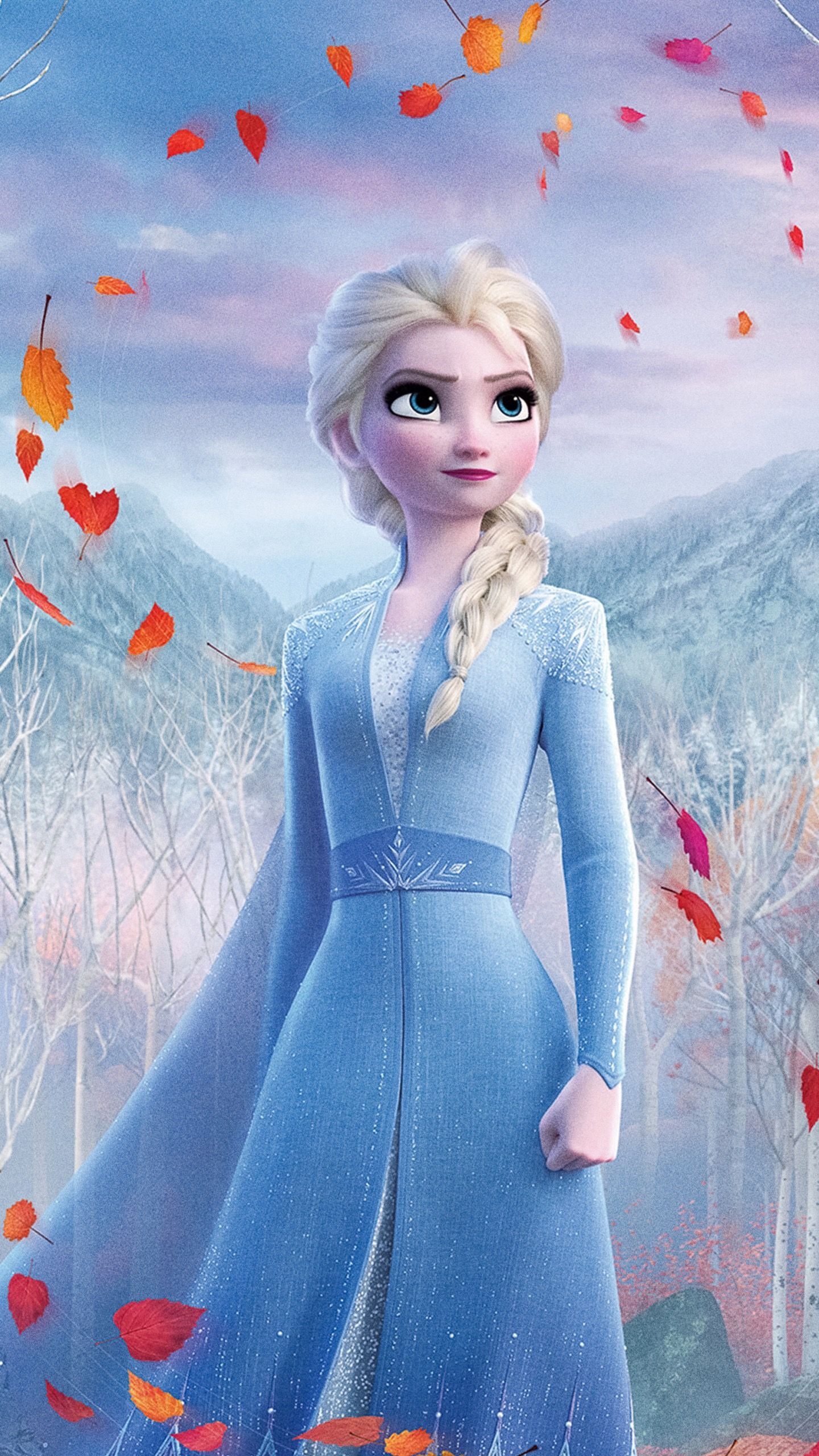 I love my Frozen, Elsa art, 1440x2560 HD Phone