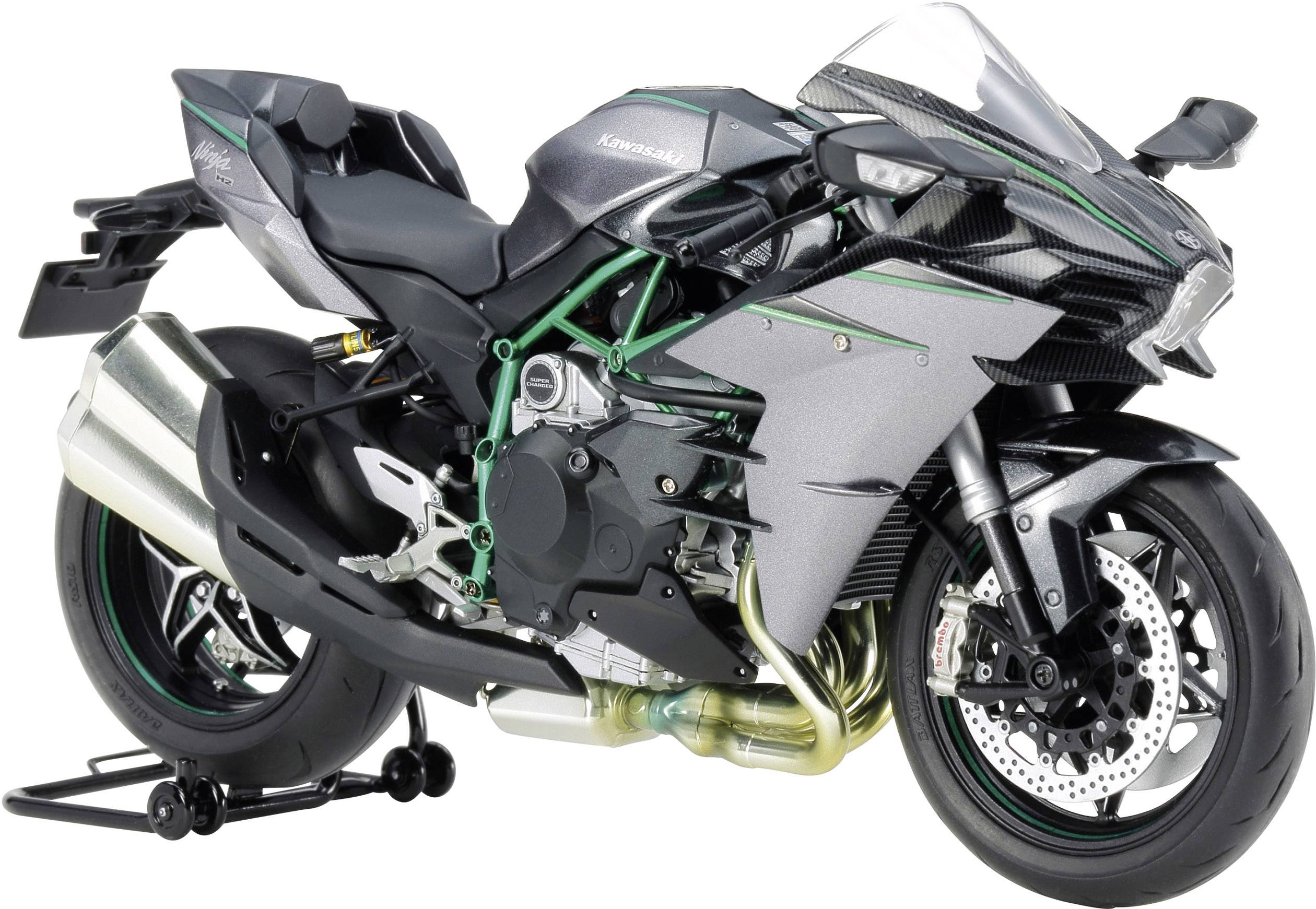 Kawasaki Ninja H2 Carbon, Motorcycle, Assembly Kit, 1:12, 2520x1750 HD Desktop